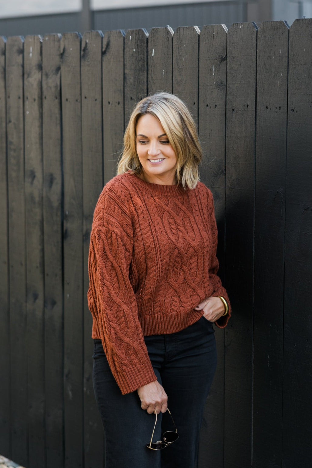 Patricia Cable Knit Sweater