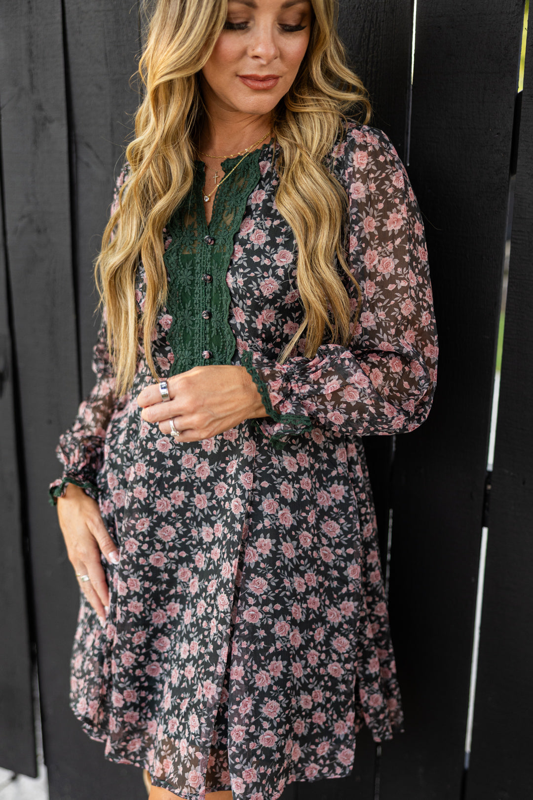 Rustic Rose Dress