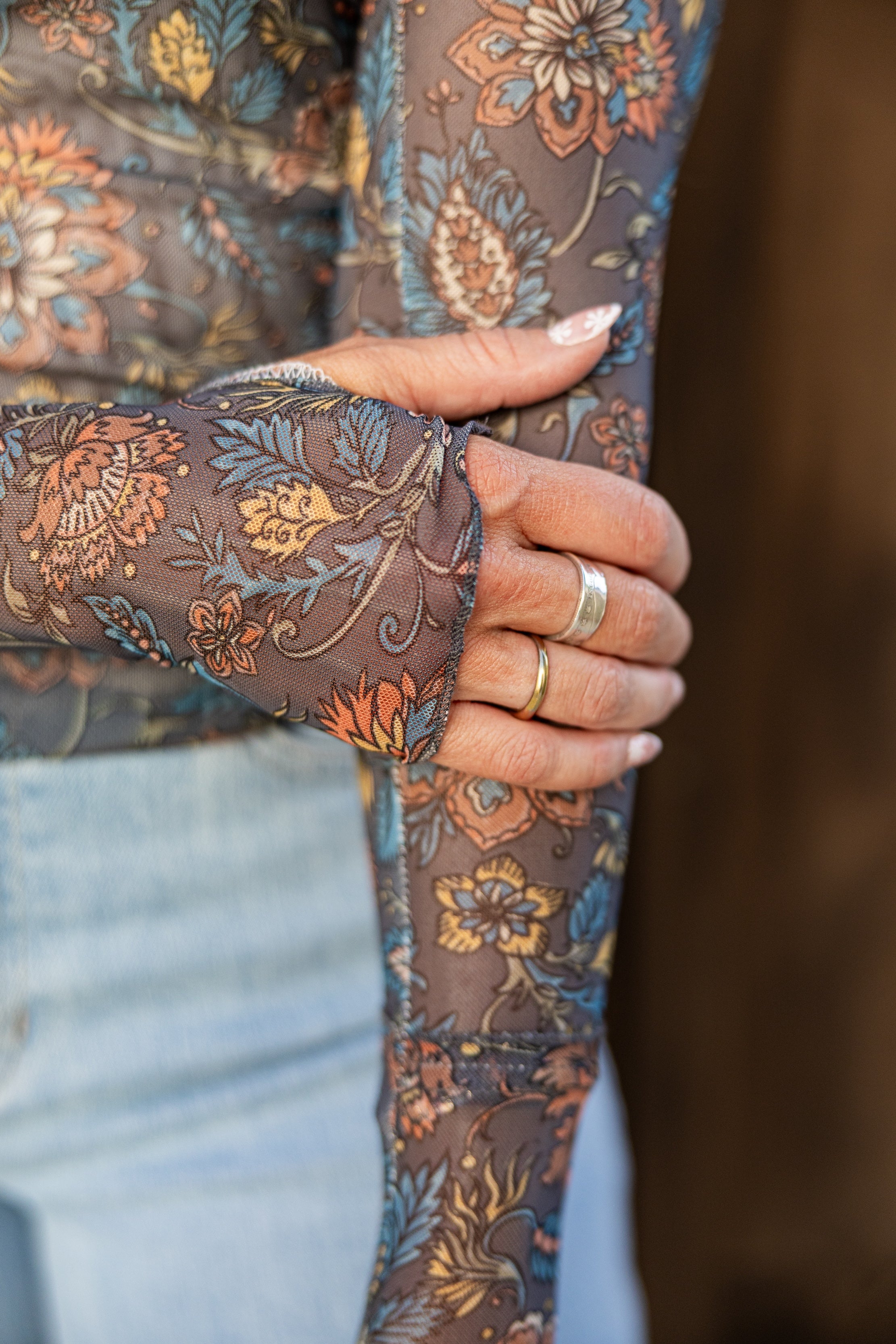Payson Mesh Top