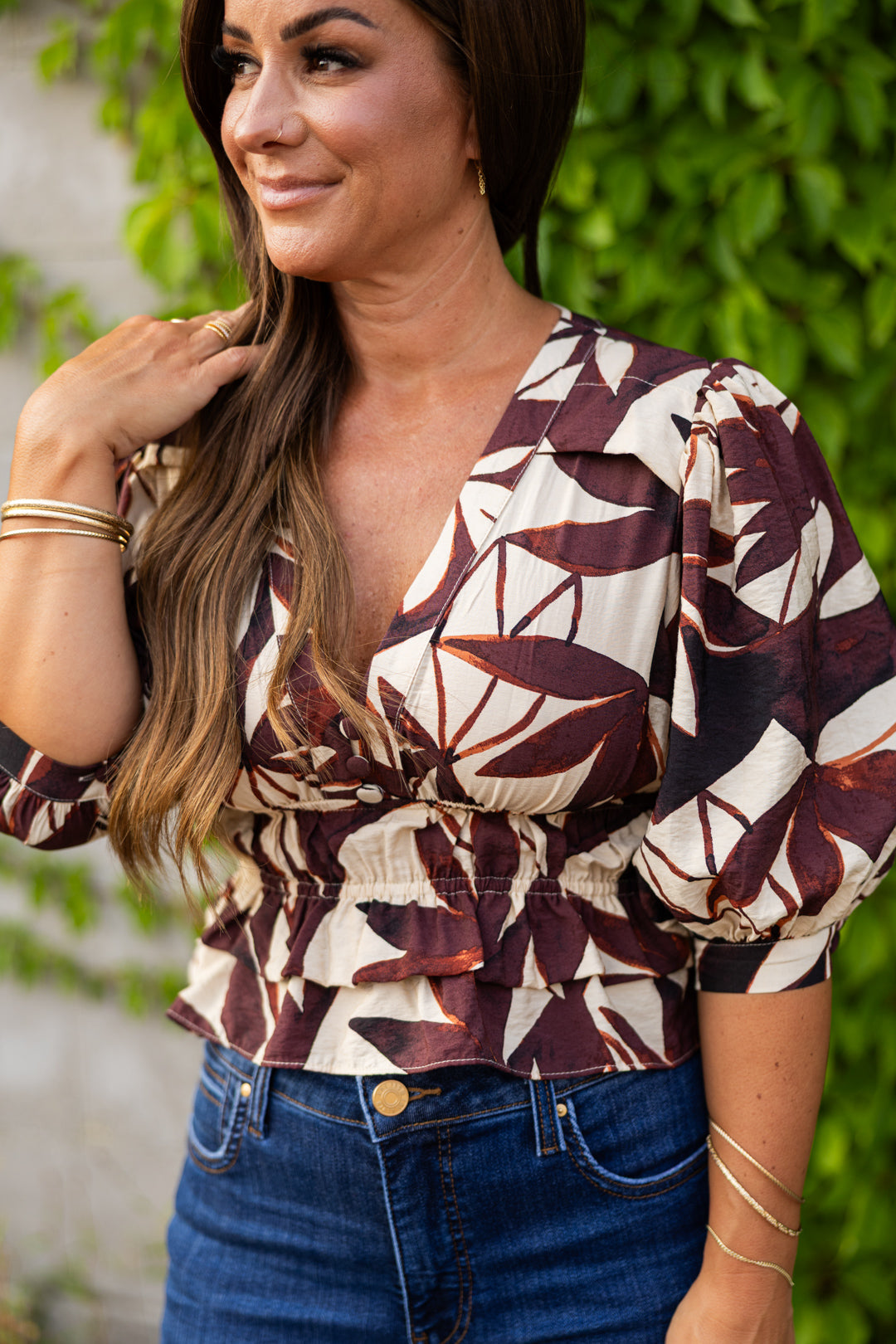 Cinnamon Spice Blouse