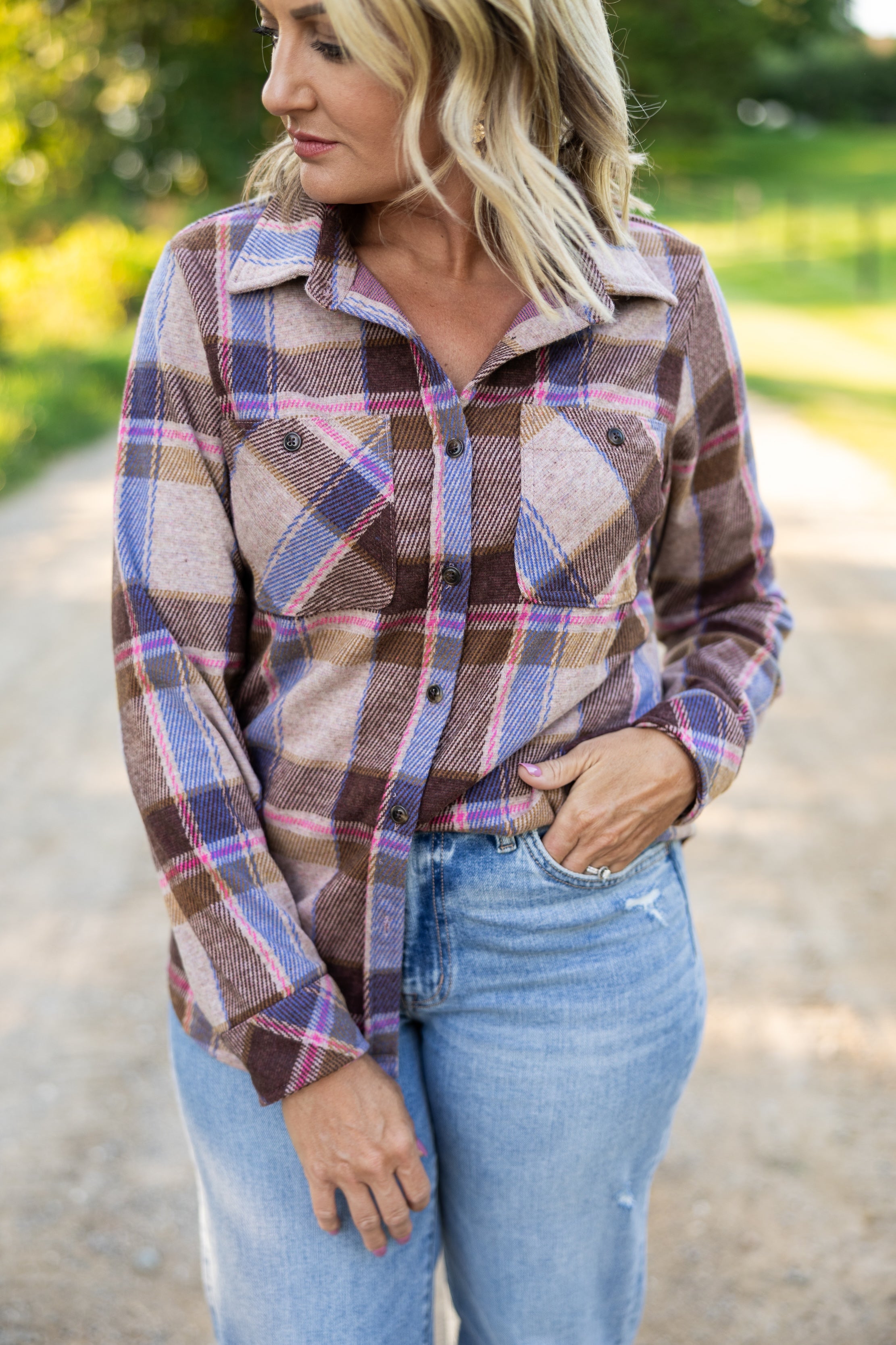 Aspen Plaid Button Down