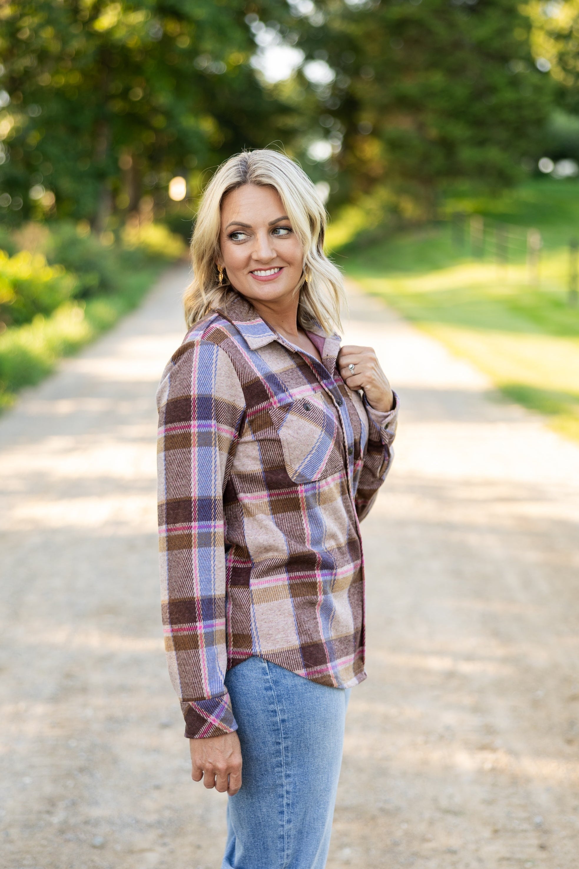 Aspen Plaid Button Down