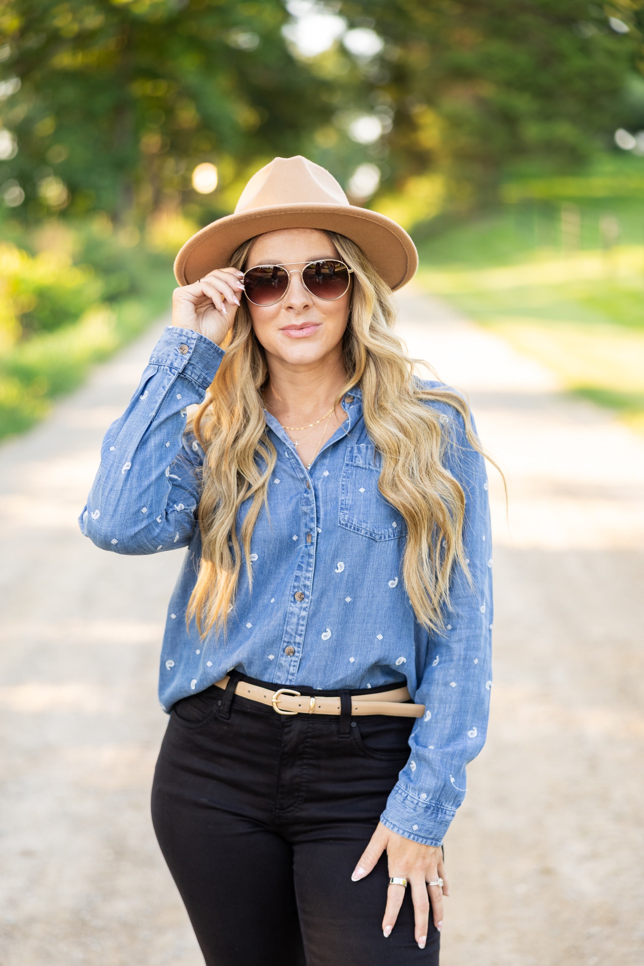 Bae Denim Button Up Shirt
