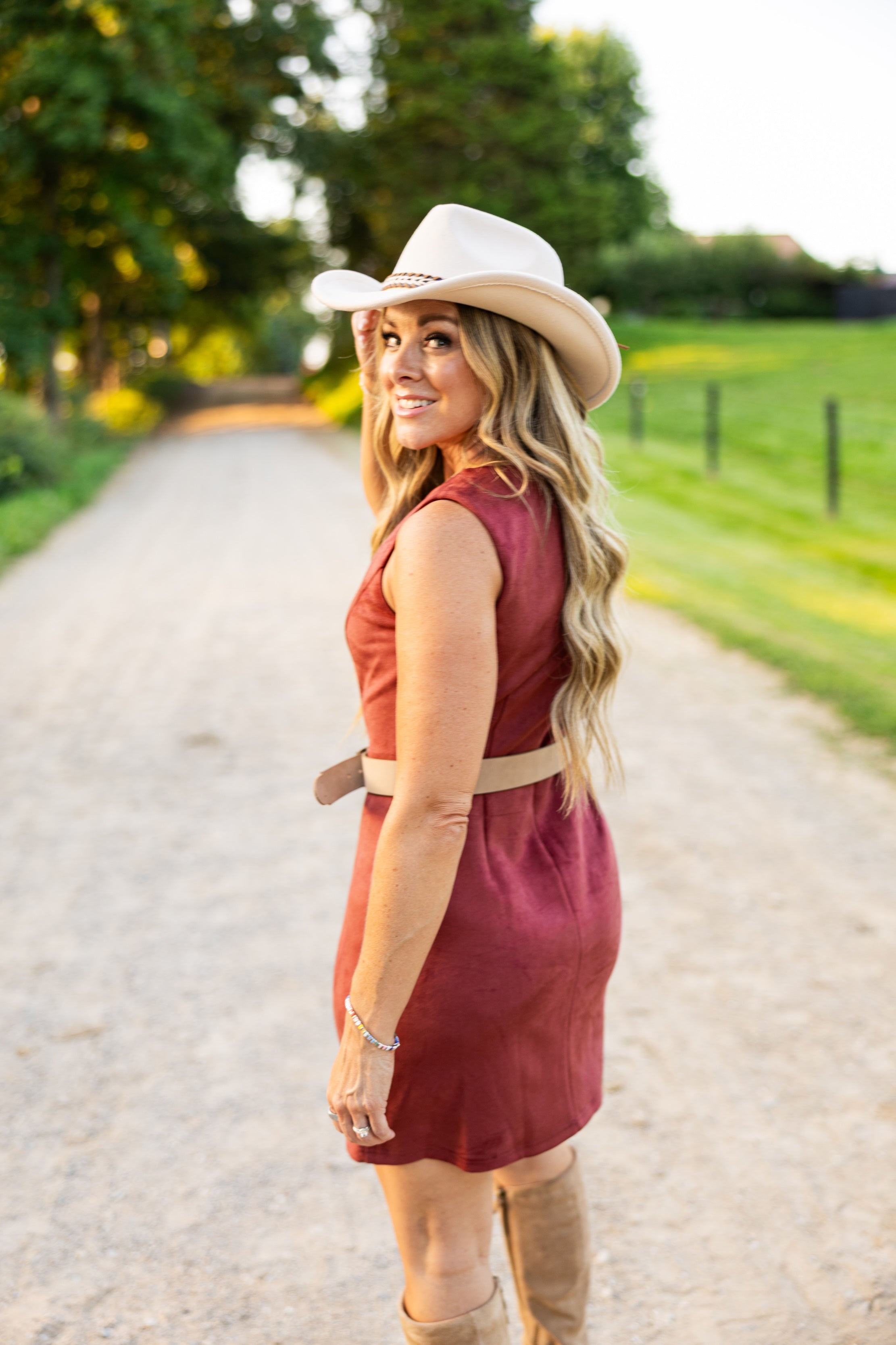 Sonoran Suede Mini Dress