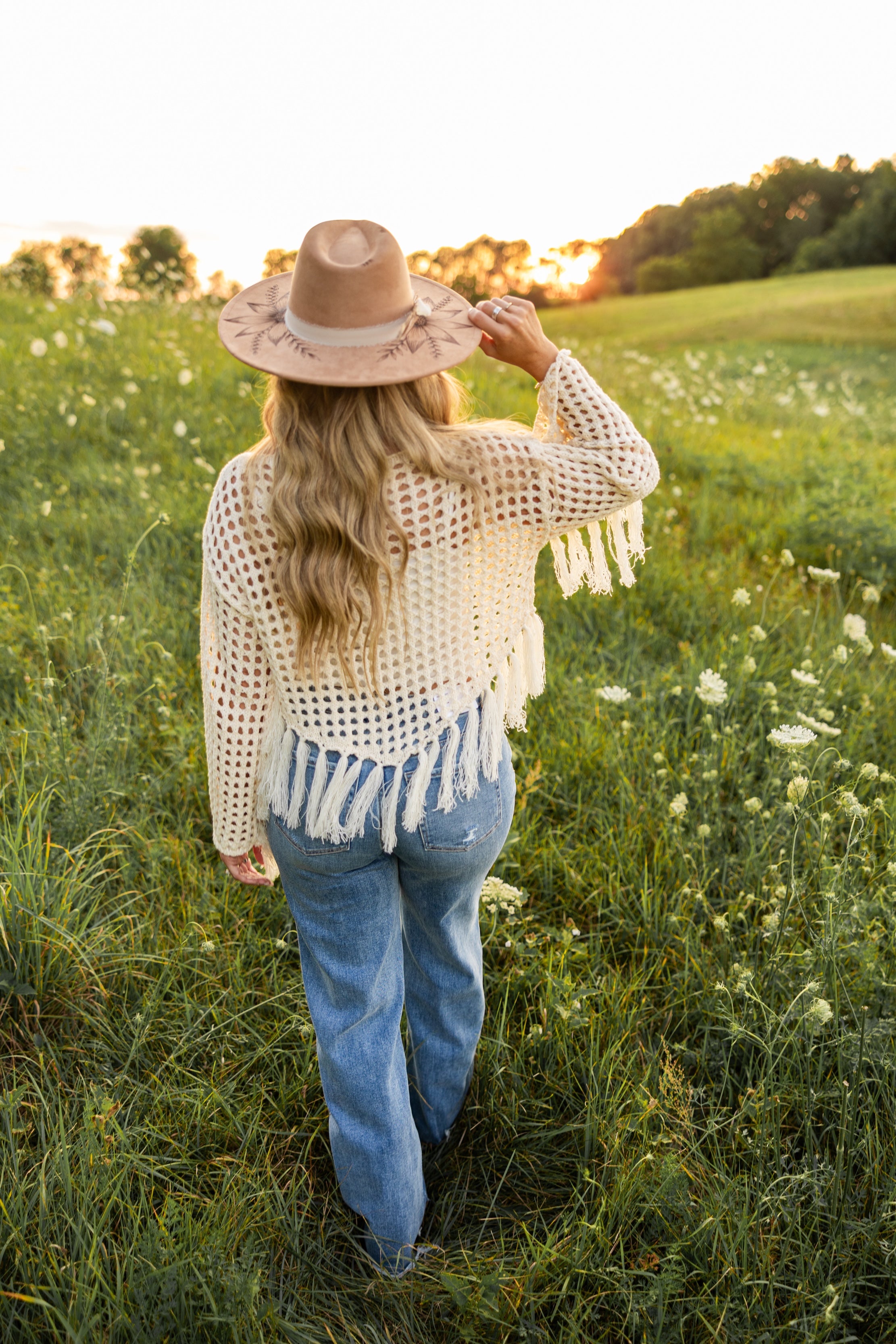 Prairie Crochet Sweater