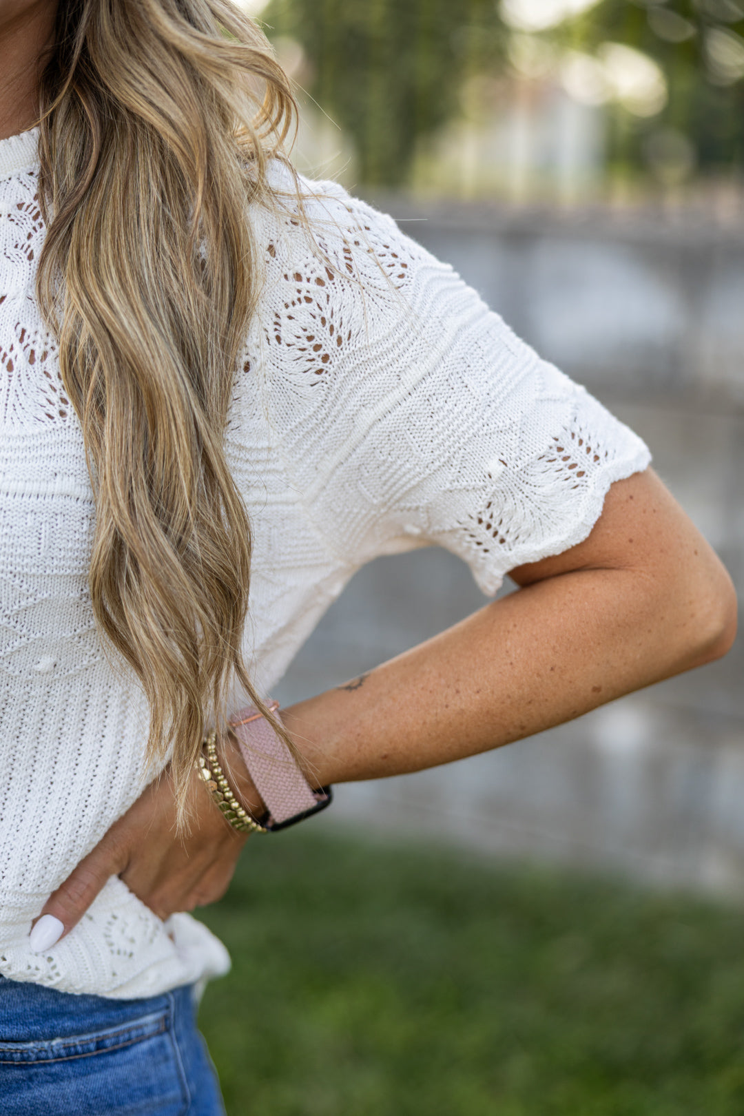 Salt Air Crochet top