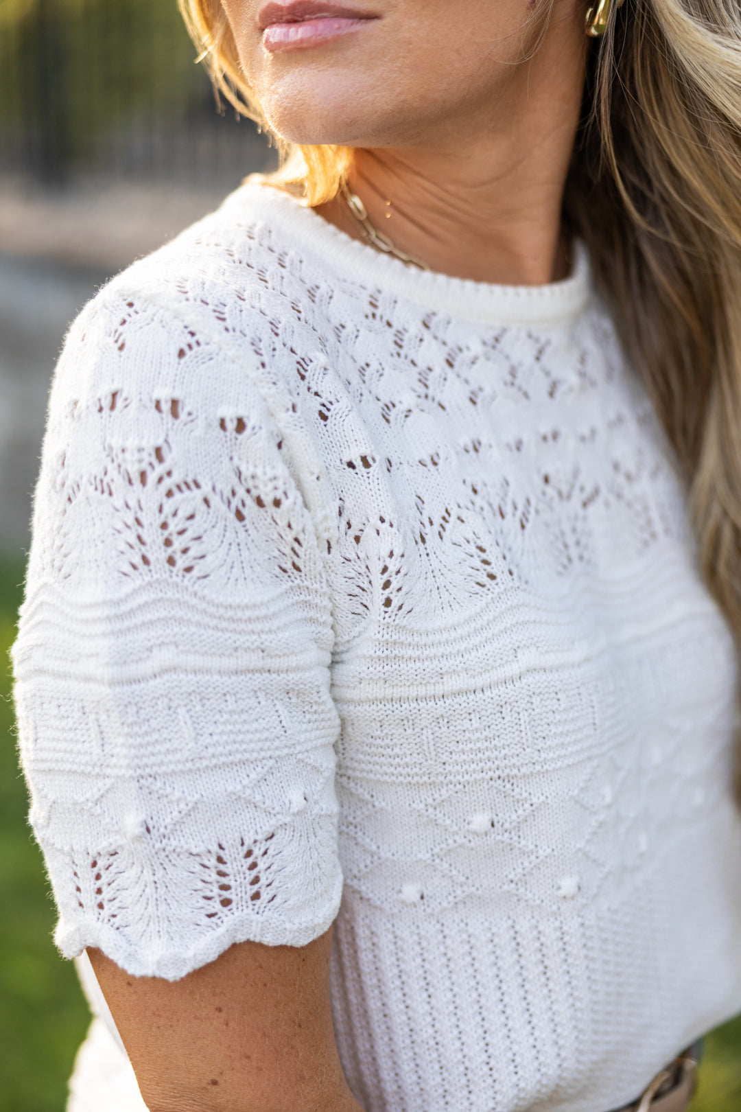 Salt Air Crochet top