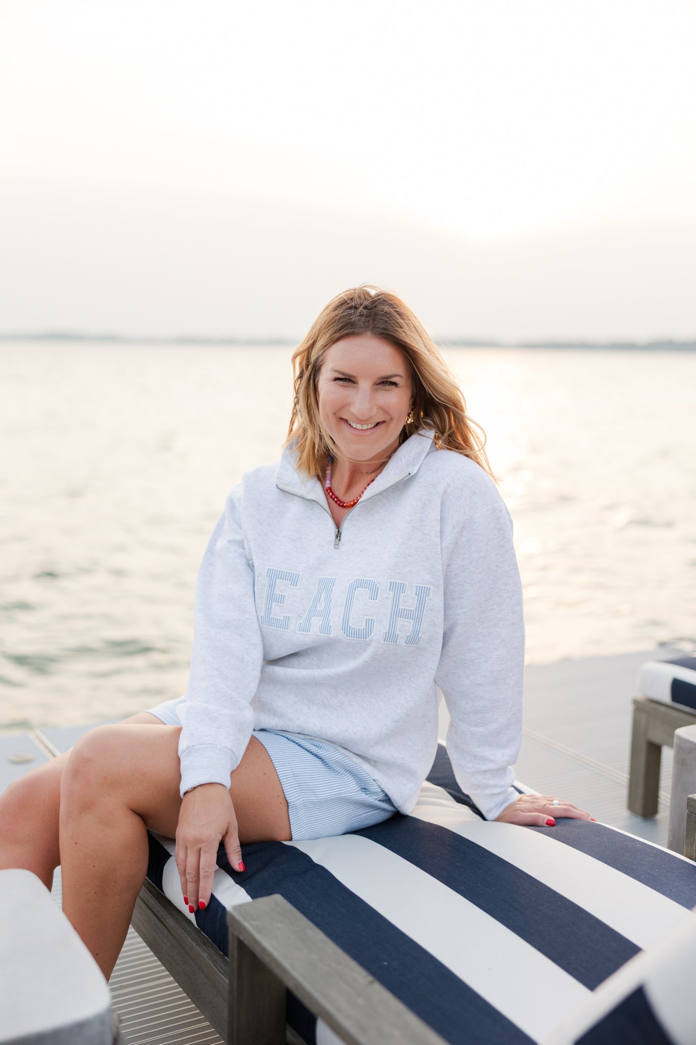 Beach Quarter Zip