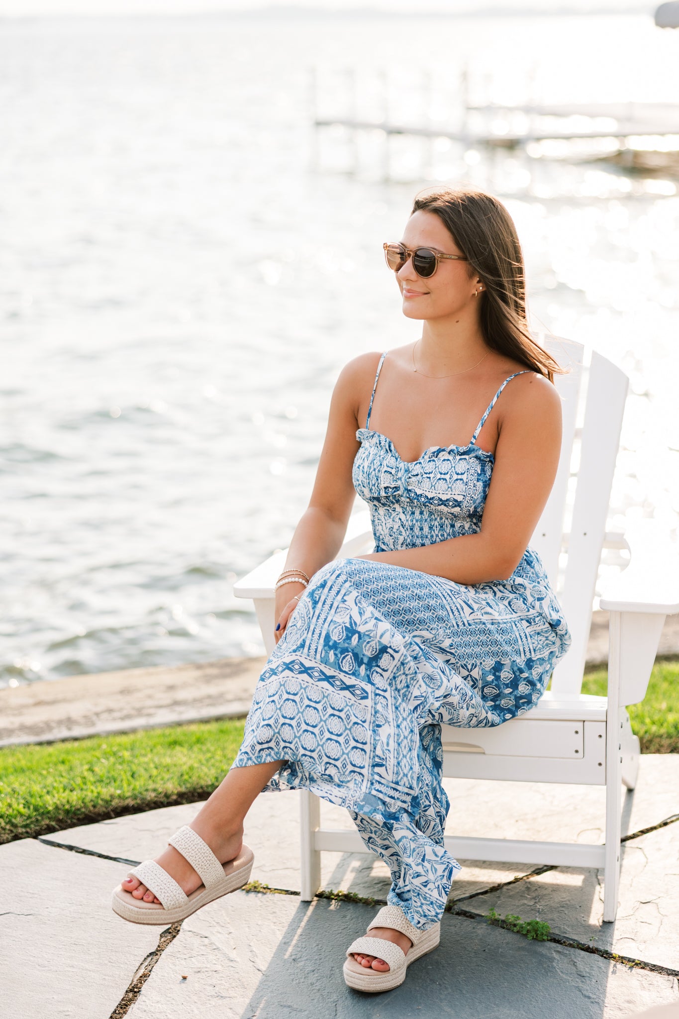 Lauren Twist Front Jumpsuit | FINAL SALE