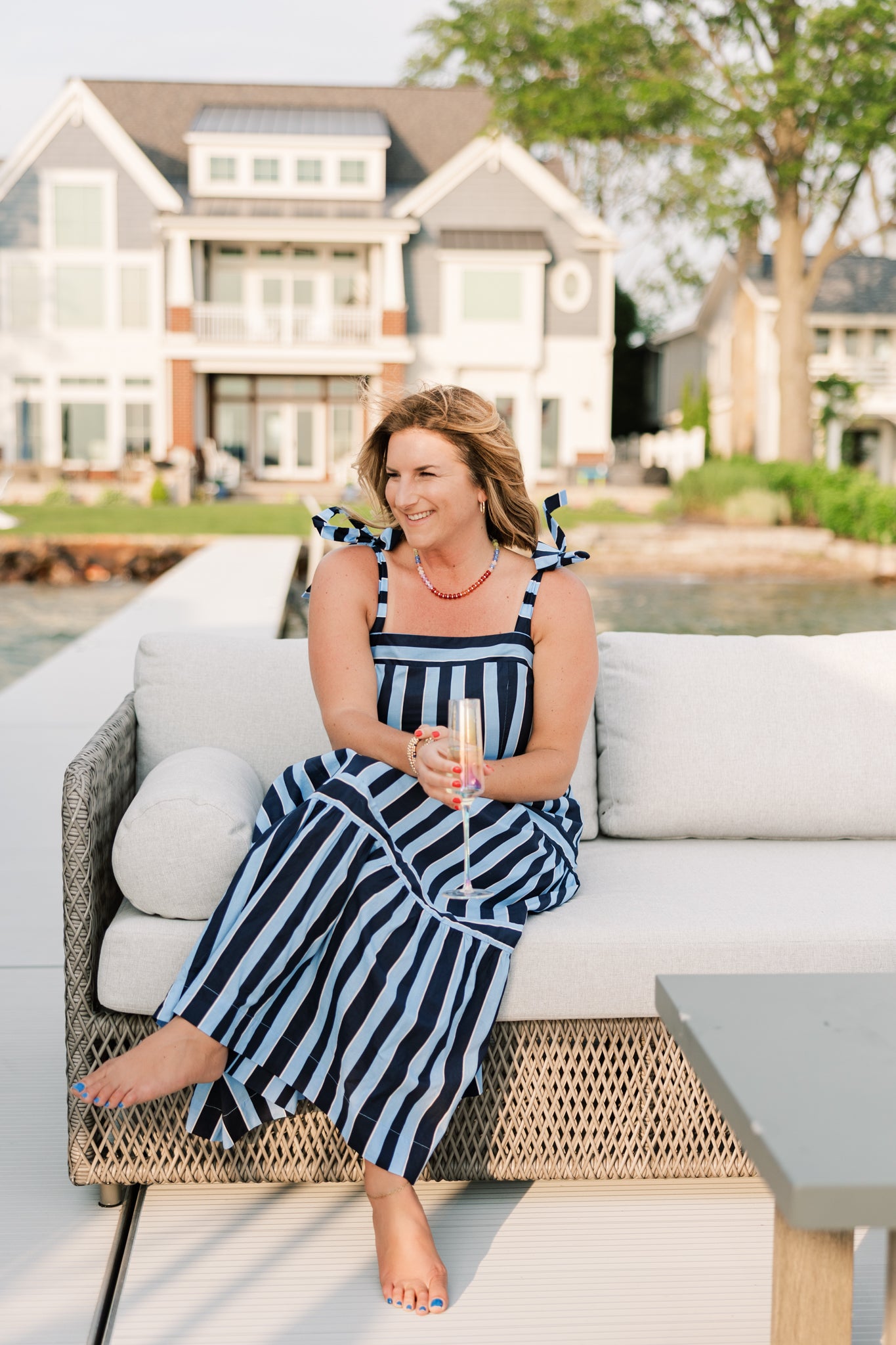 Iris Striped Maxi Dress | FINAL SALE
