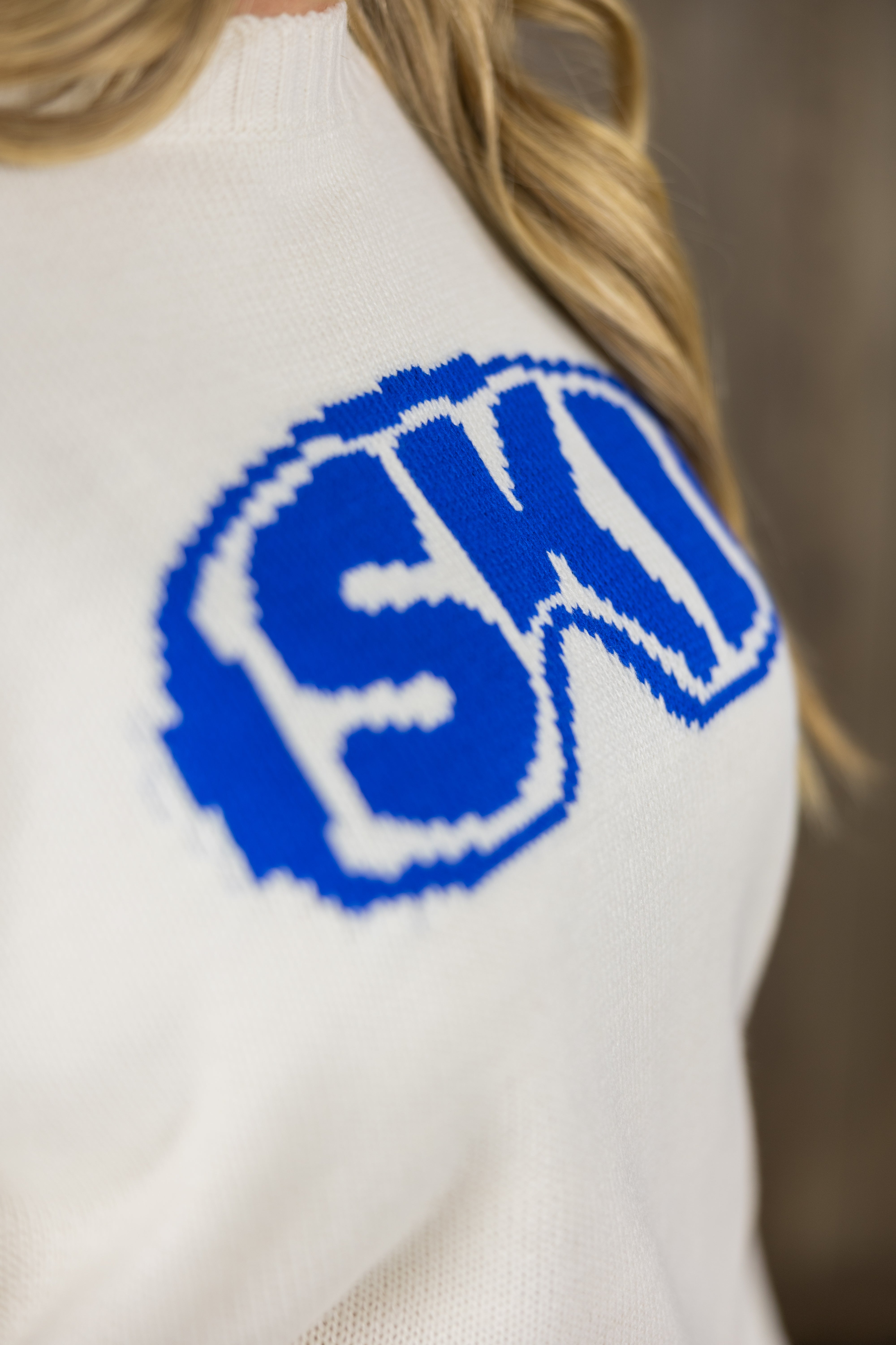 Ski Goggle Puff Sweater