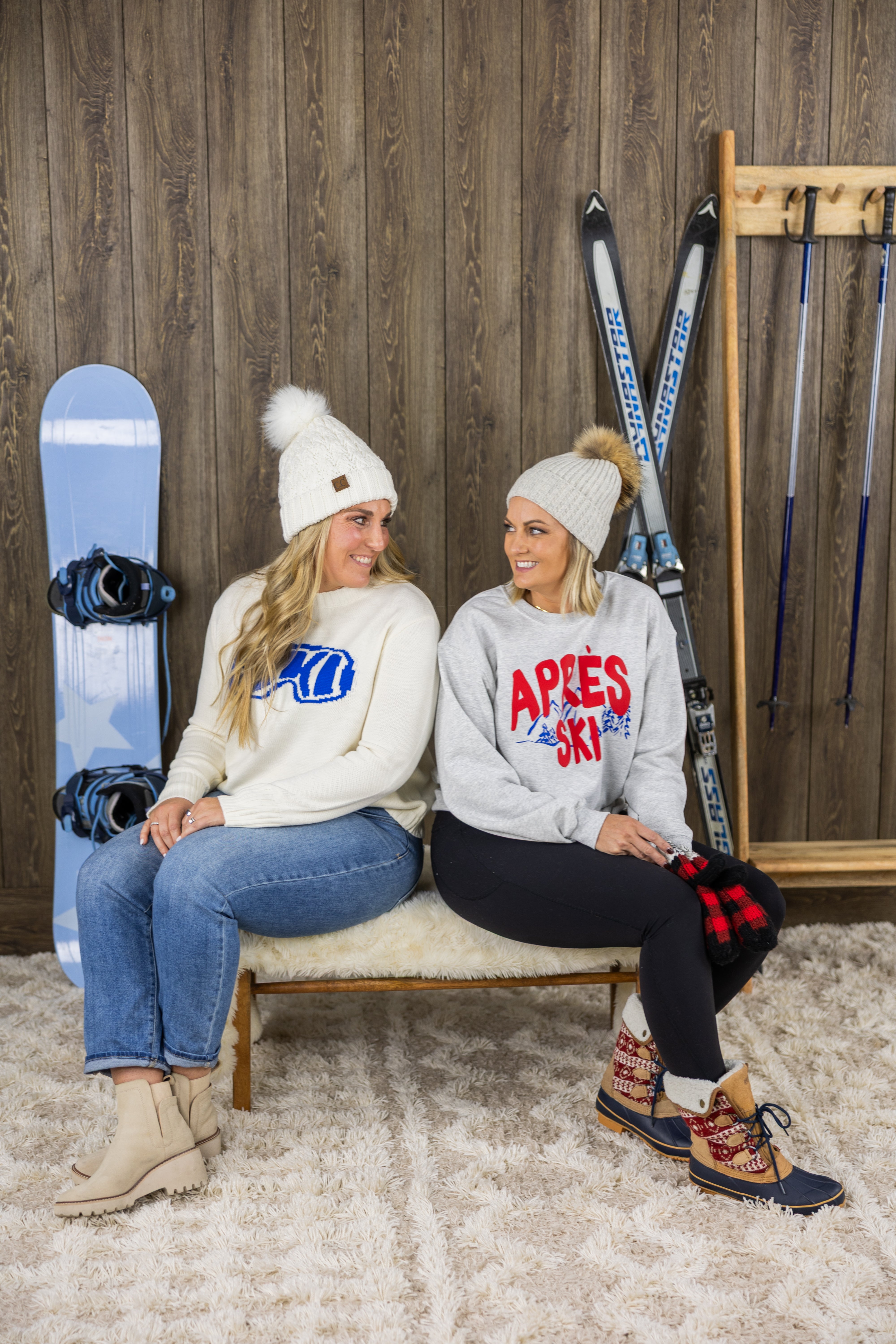 Apres Ski Puff Sweatshirt