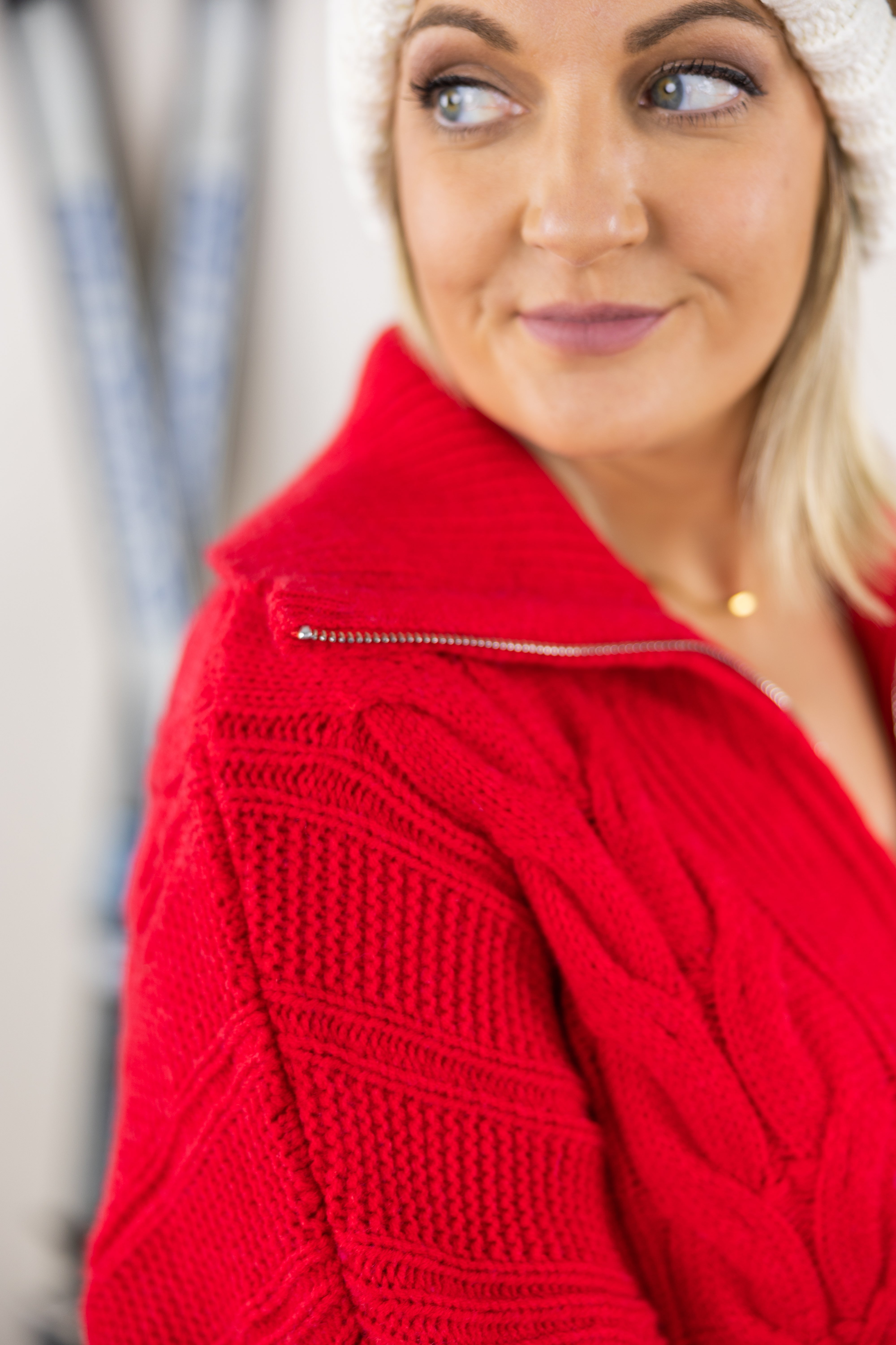 Aspen Half Zip Sweater