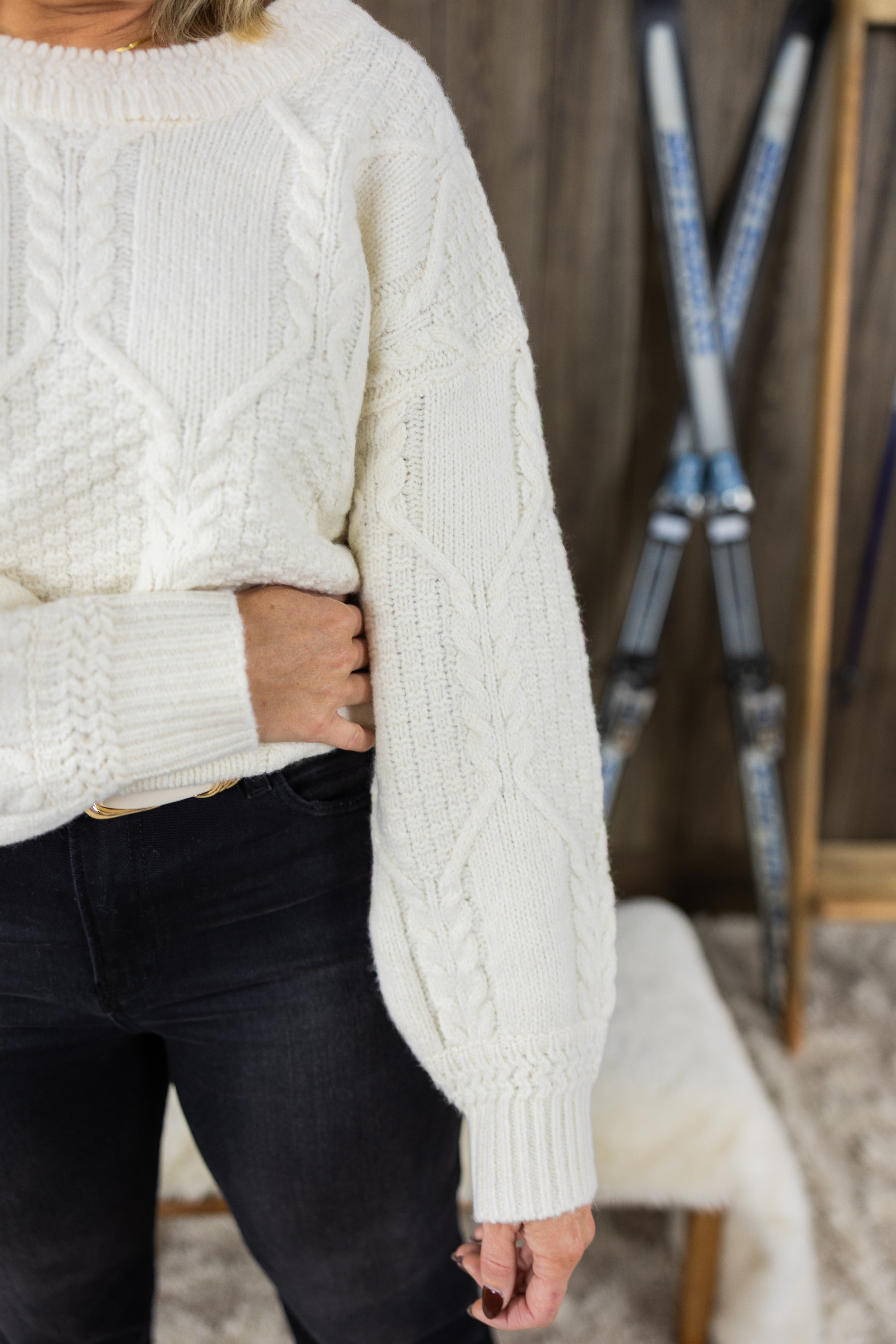 Nancy Cut Out Sweater