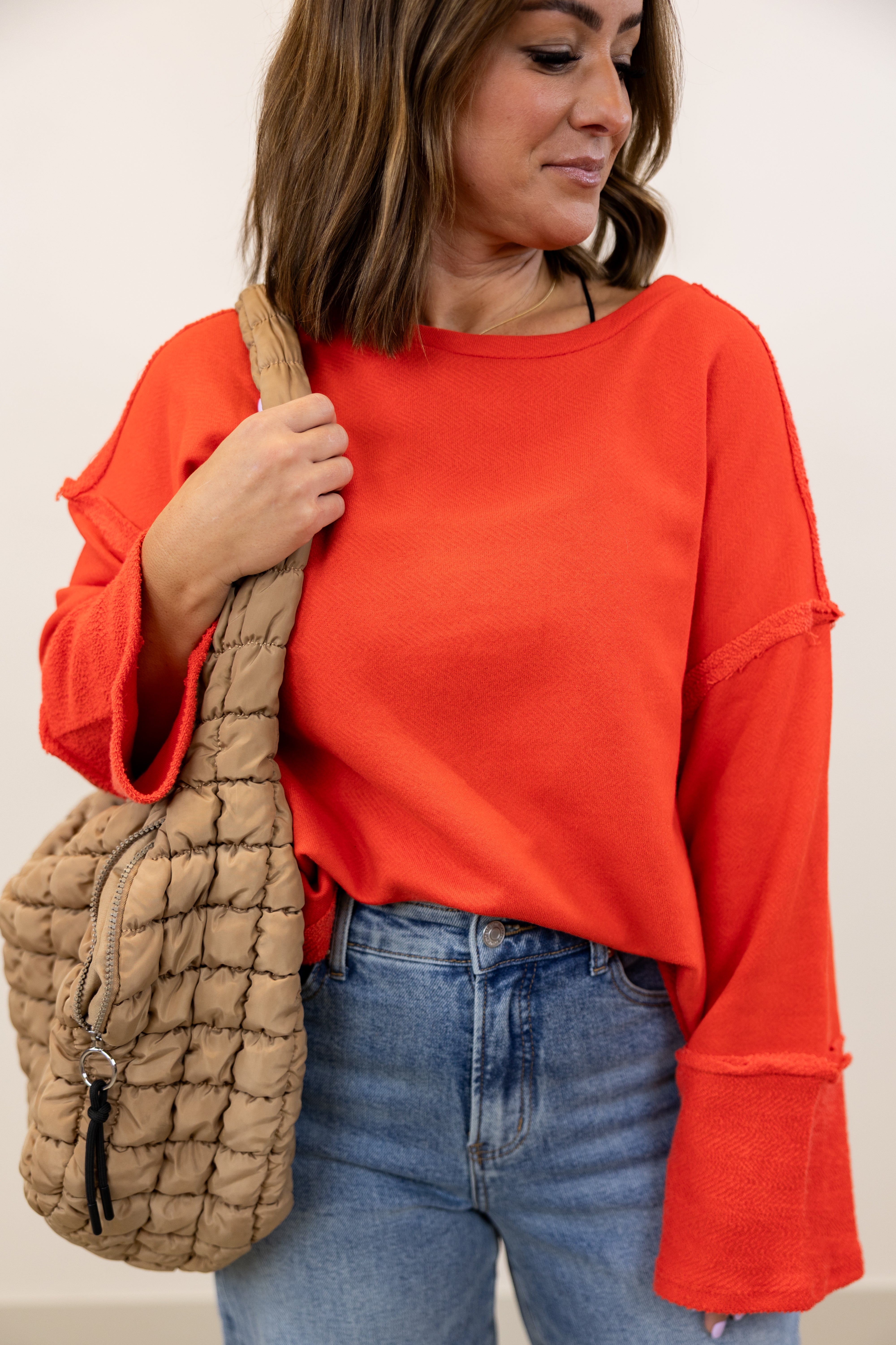 Camden Open Back Sweatshirt | FINAL SALE