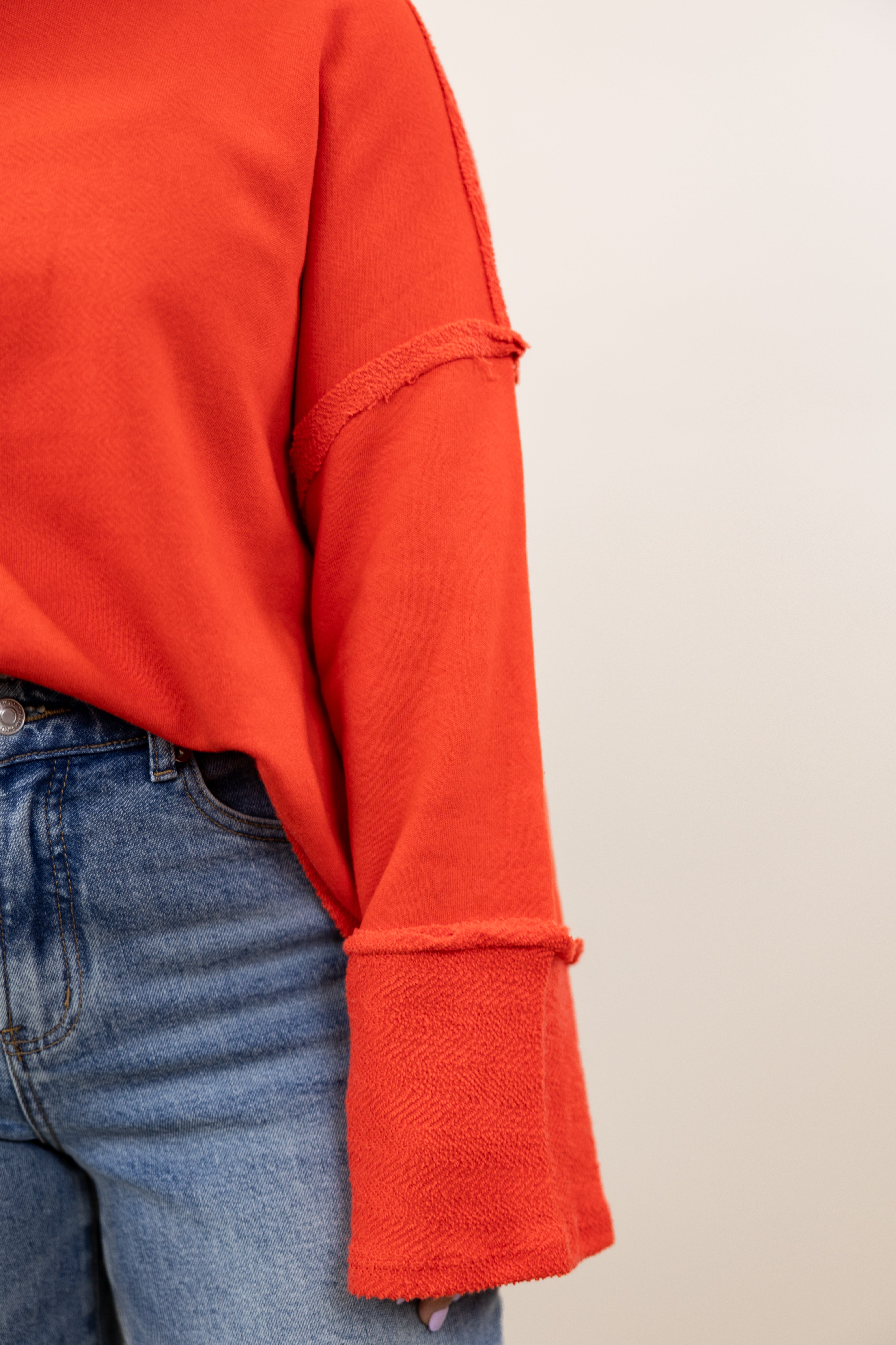 Camden Open Back Sweatshirt | FINAL SALE