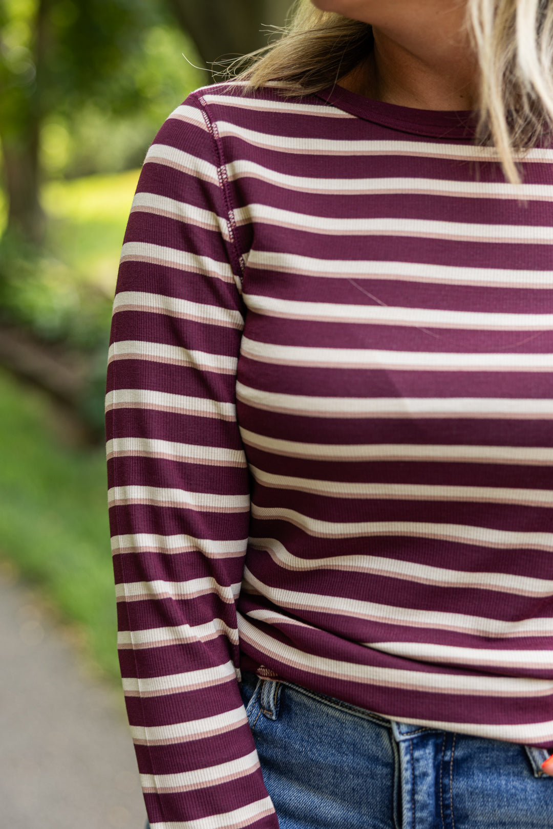 Stacy Striped Long Sleeve