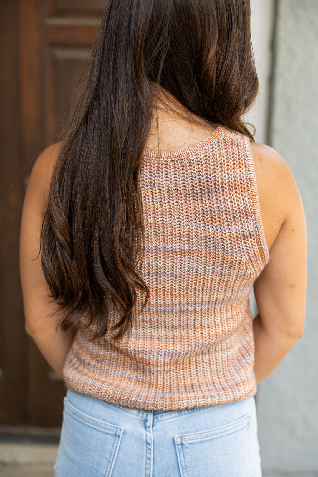 Quincy V Neck Sweater Tank