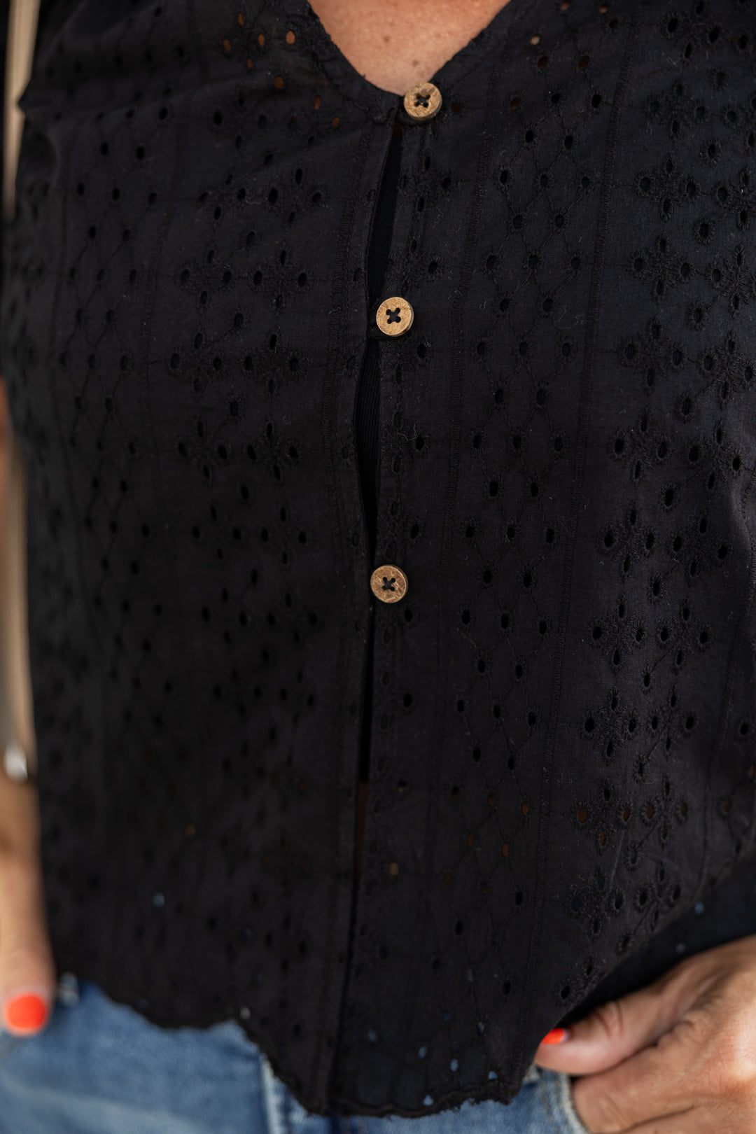 Eve Eyelet Blouse