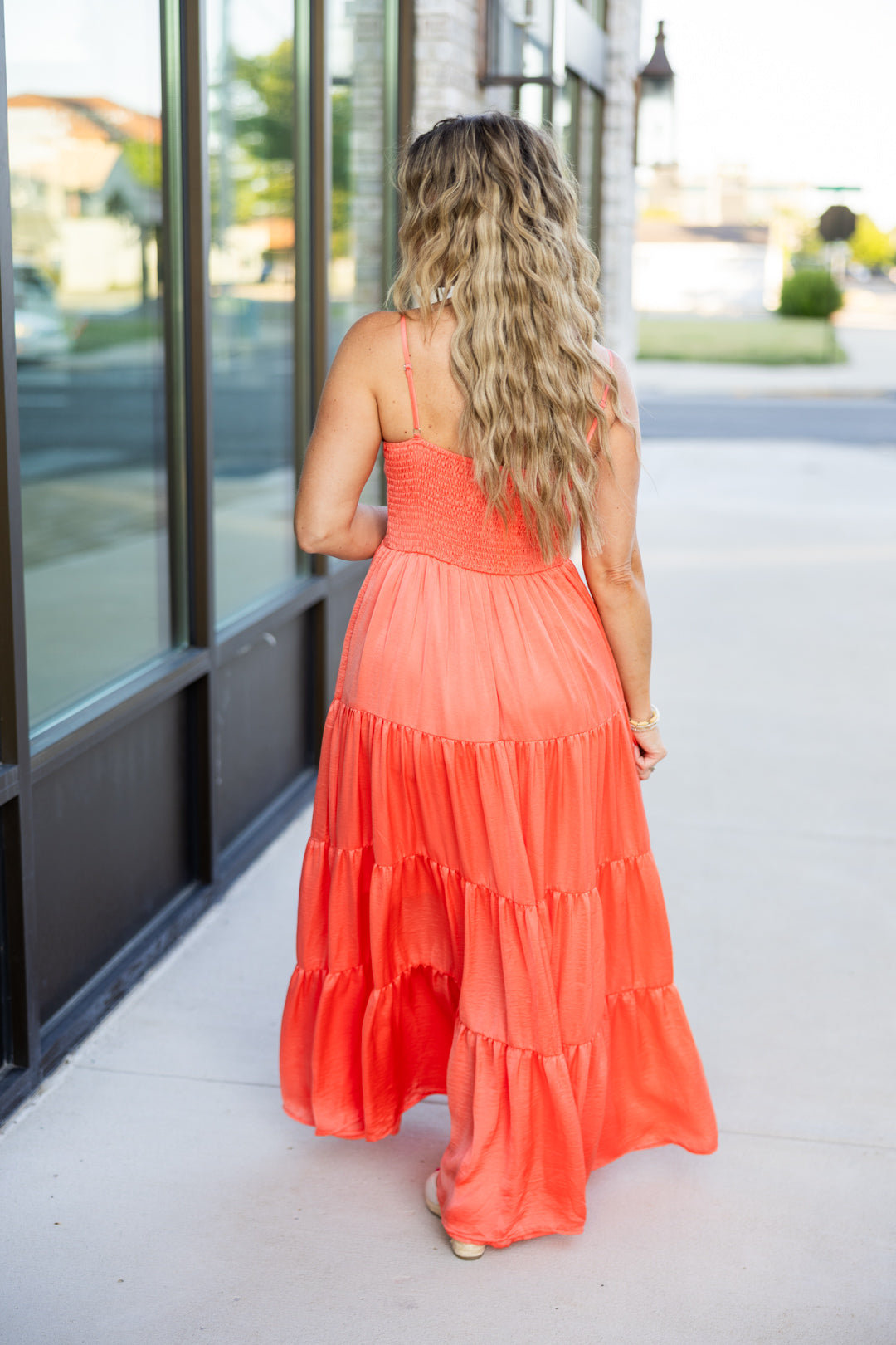 Alessi Satin Maxi Dress