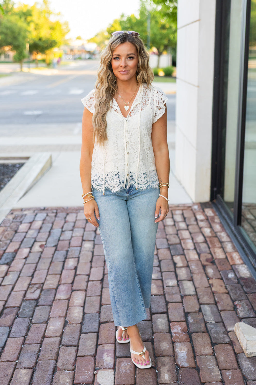 Niahm Lace Top