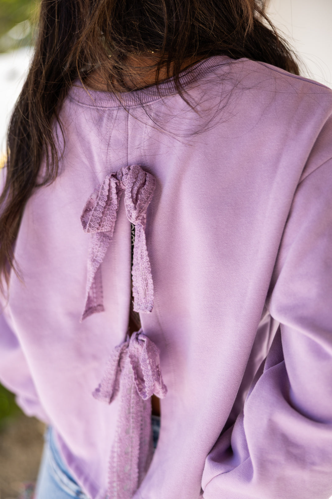 Canon Back Bow Sweatshirt