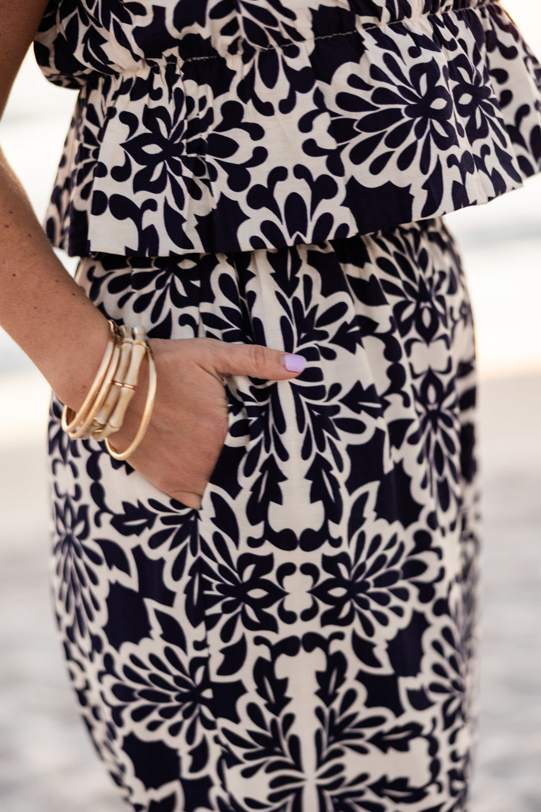 Mai Tai Ruched Jumpsuit