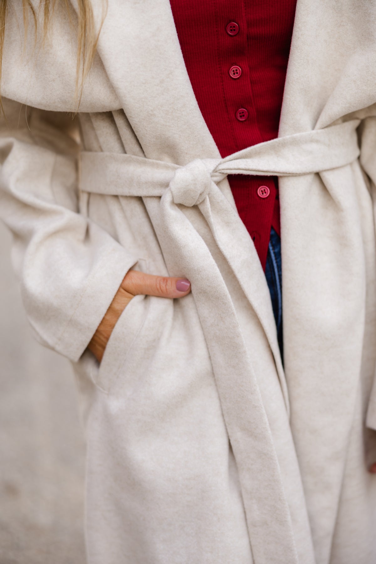 Pierre Shawl Long Coat