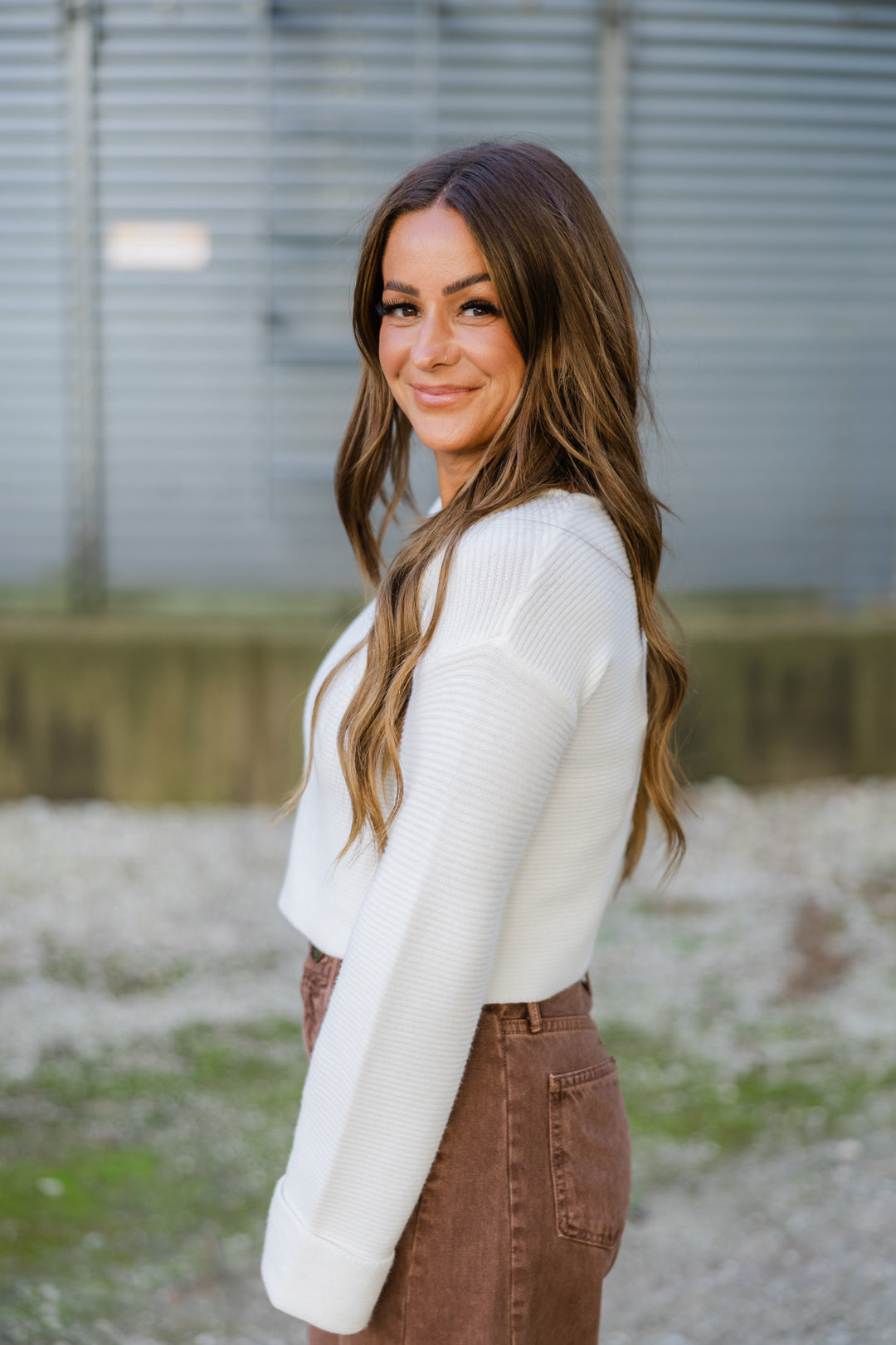 Maddie Ribbed Sweater