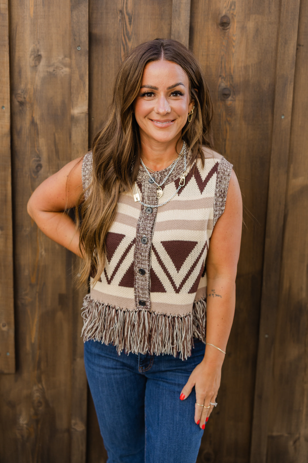 Mojave Fringe Vest