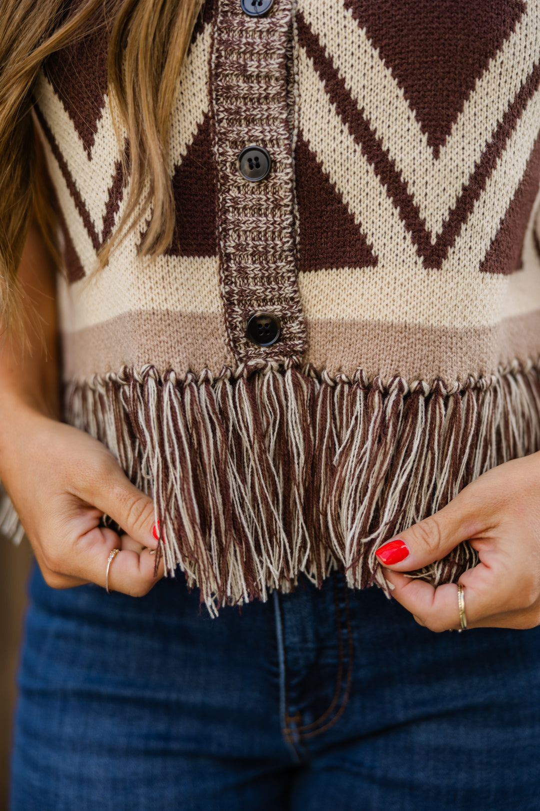 Mojave Fringe Vest