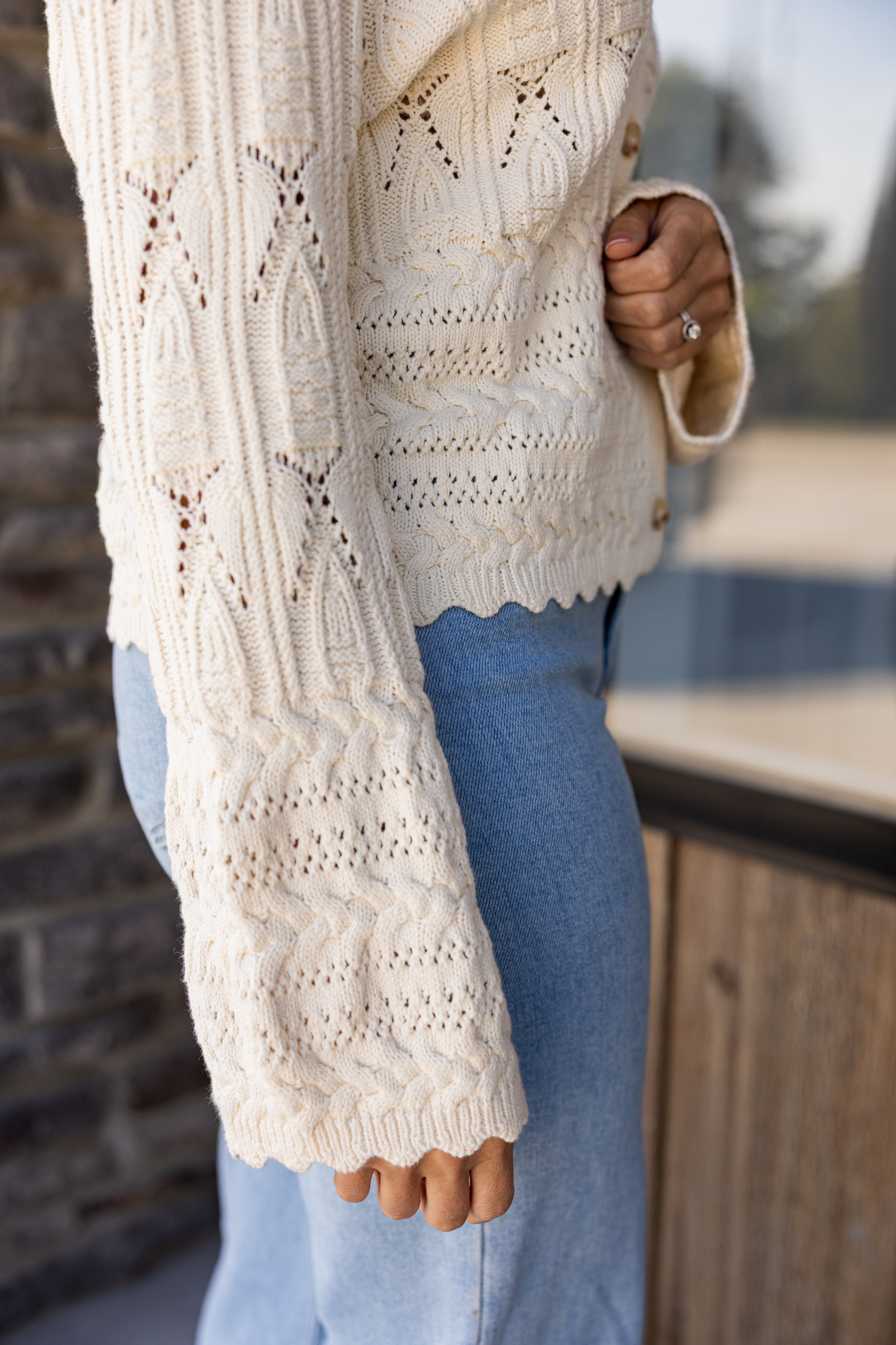 Birch Crochet Cardigan