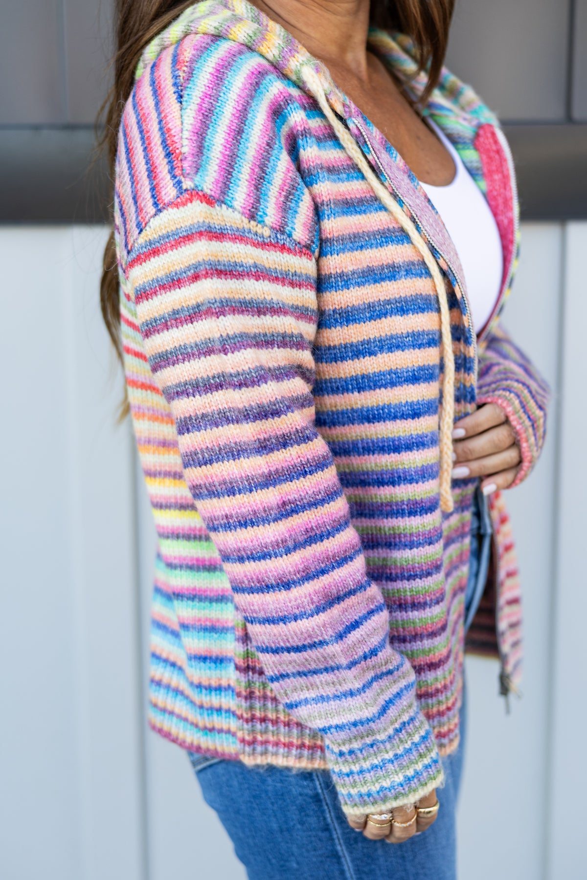 September Zip Up Cardigan