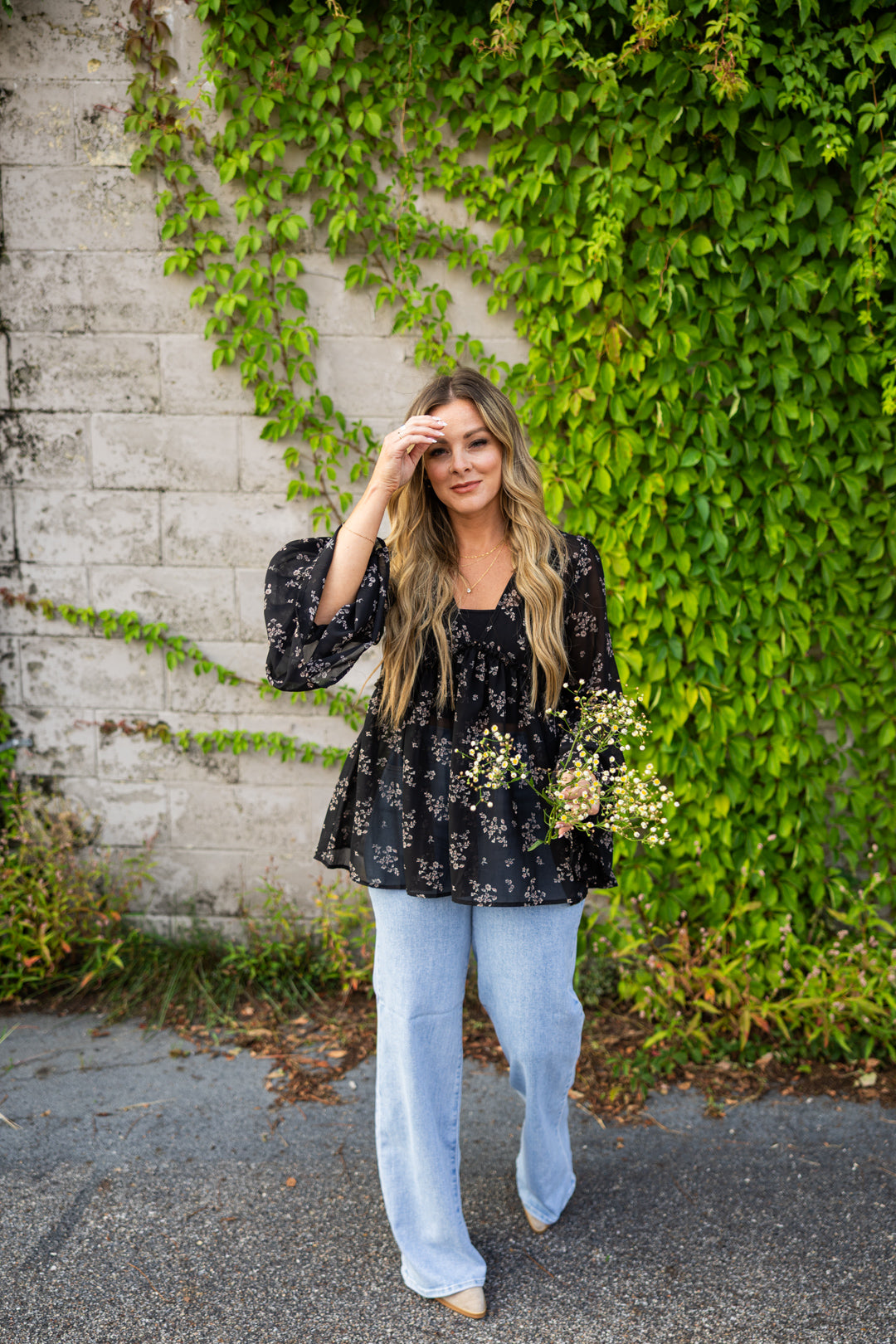 Estes Floral Top