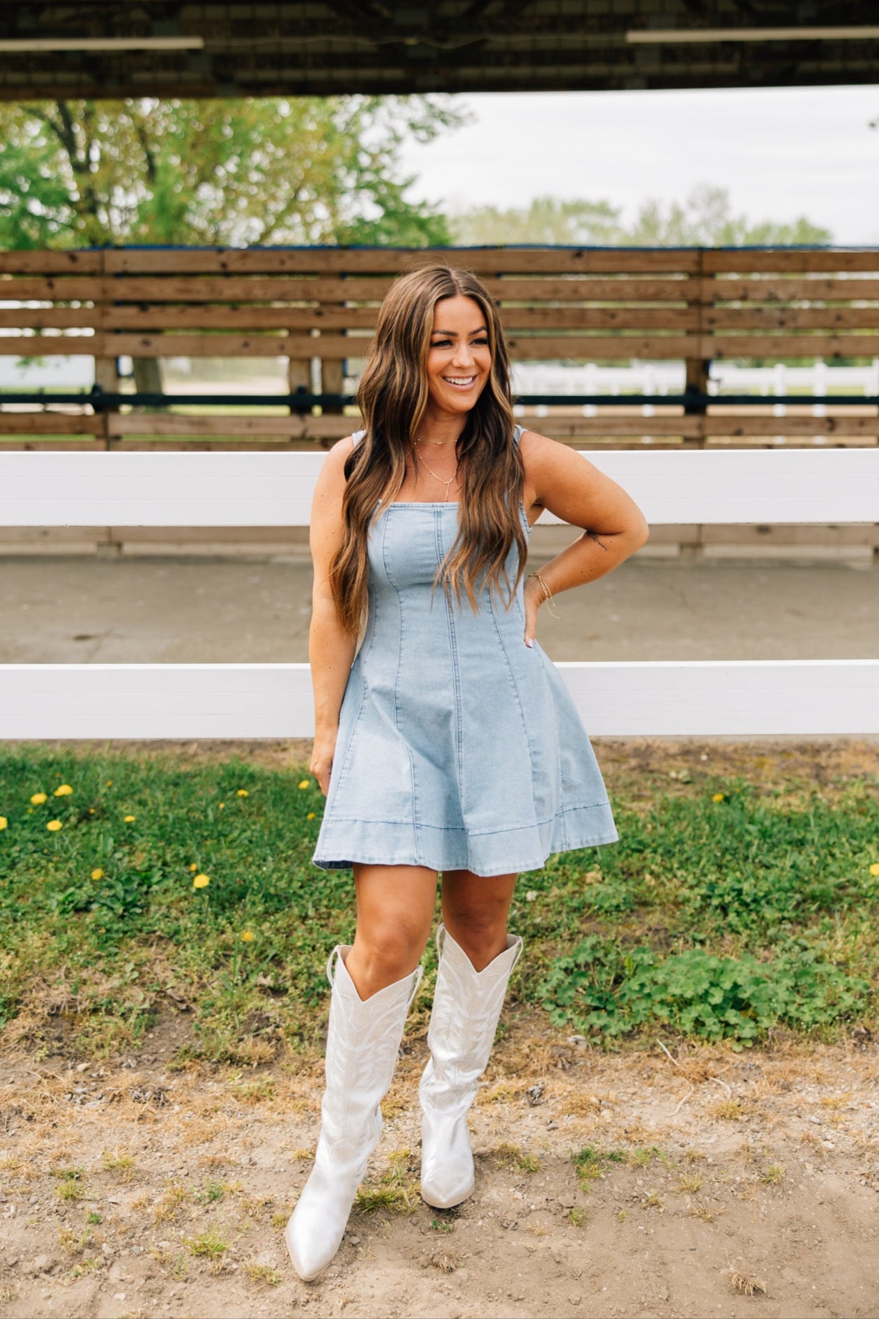Zaya Fit & Flare Dress