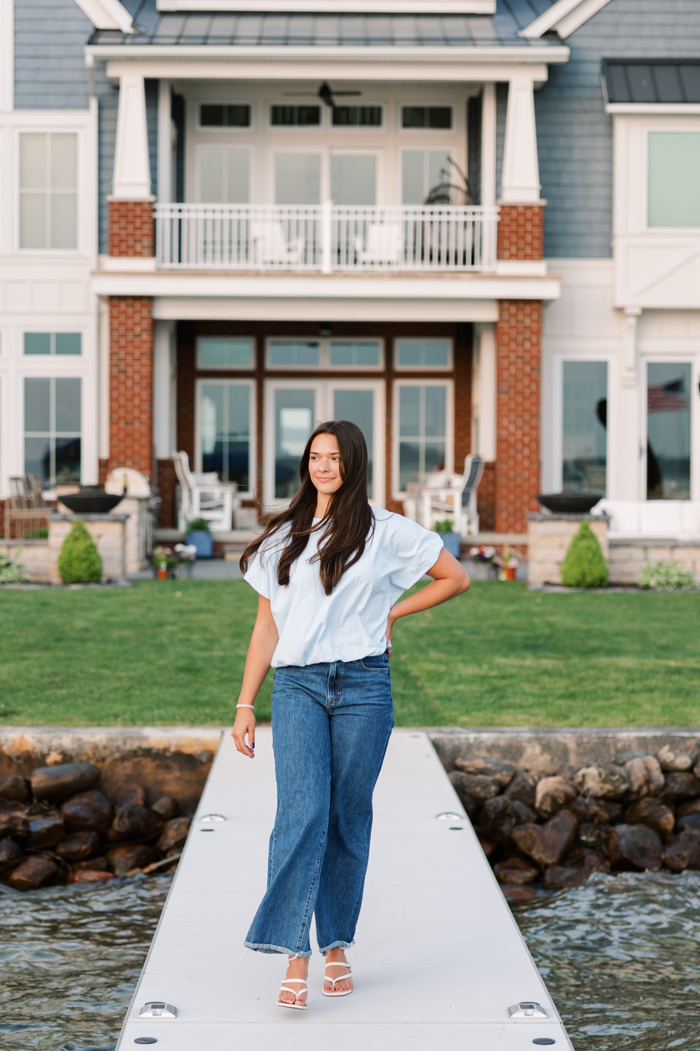 Bali Bubble Hem Top