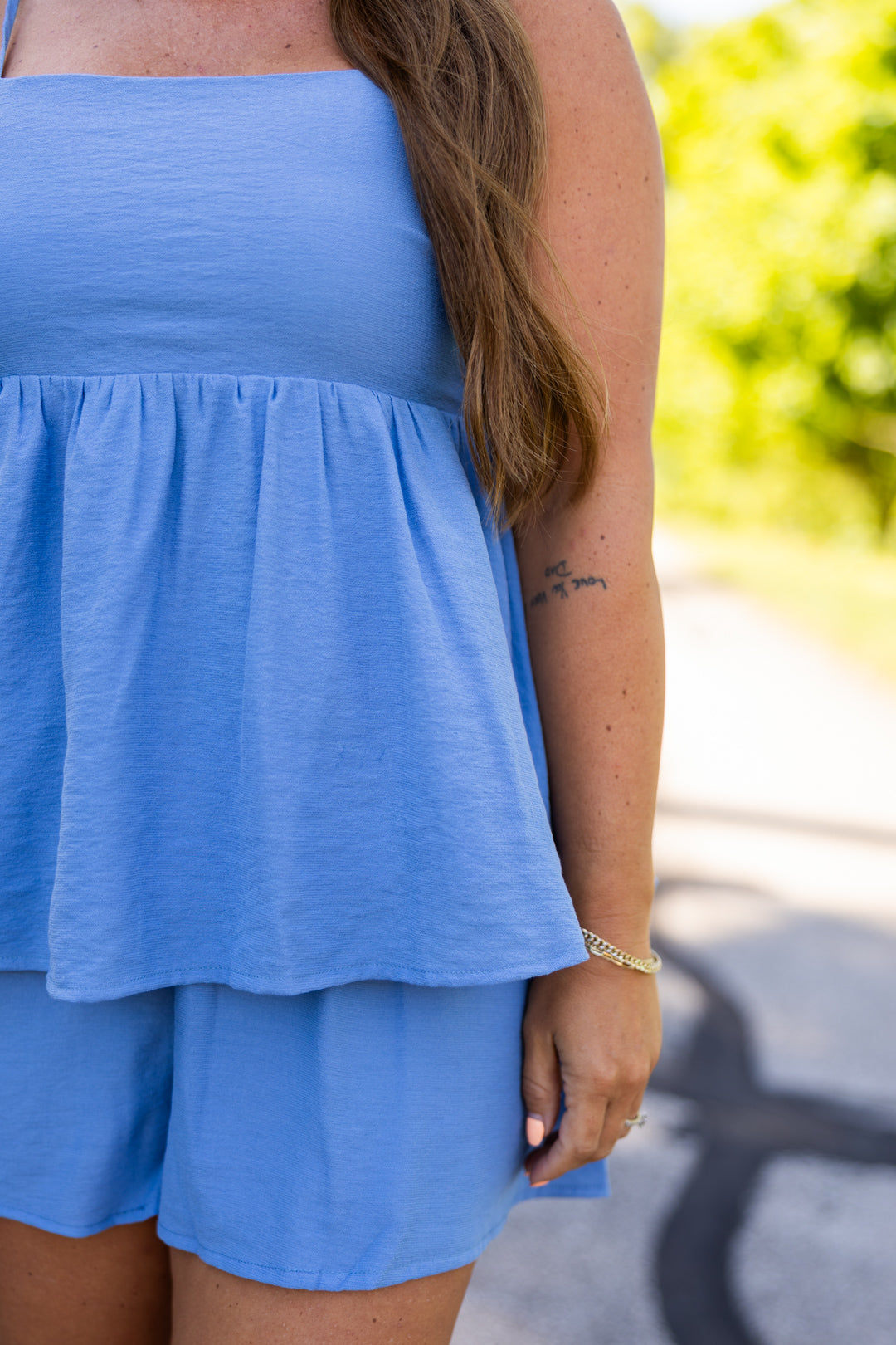 Nellie Peplum Tank