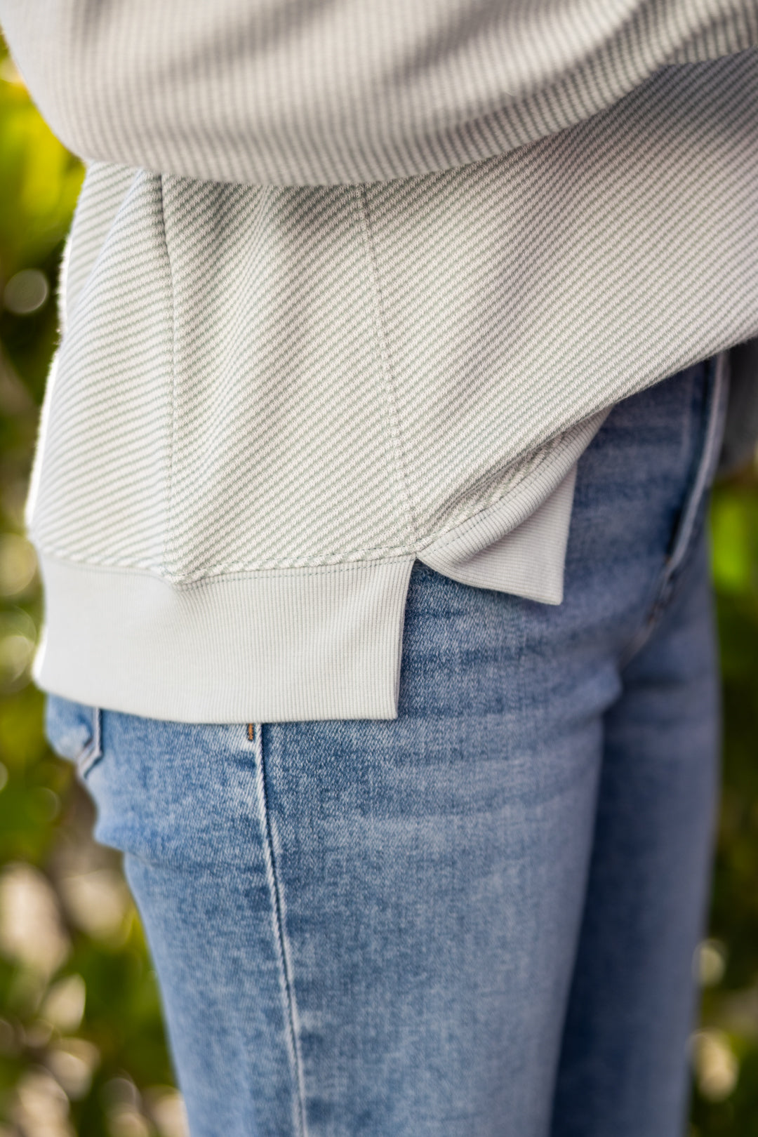 Claire Ribbed Sweatshirt