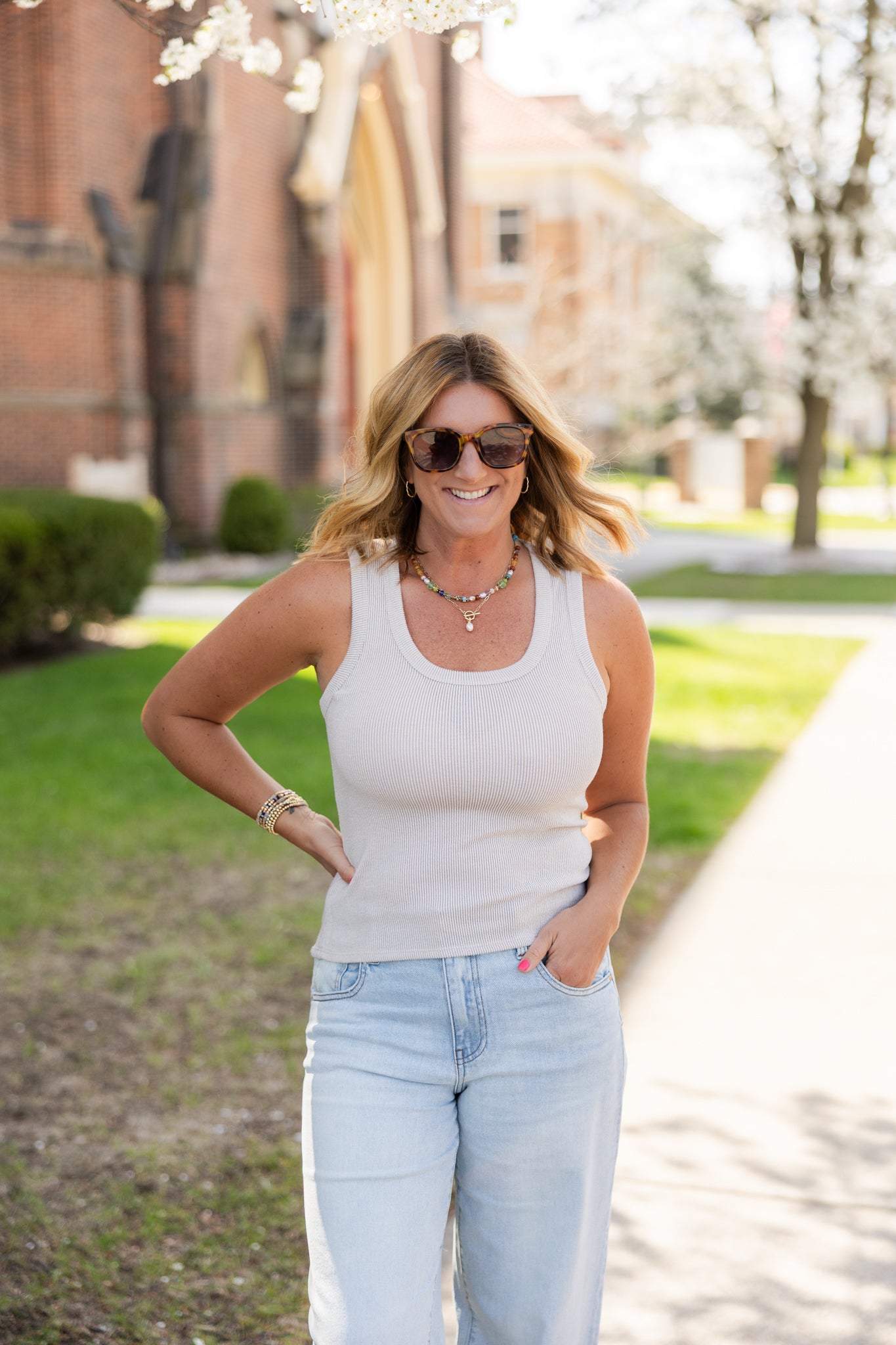 Ryan Ribbed Tank | FINAL SALE