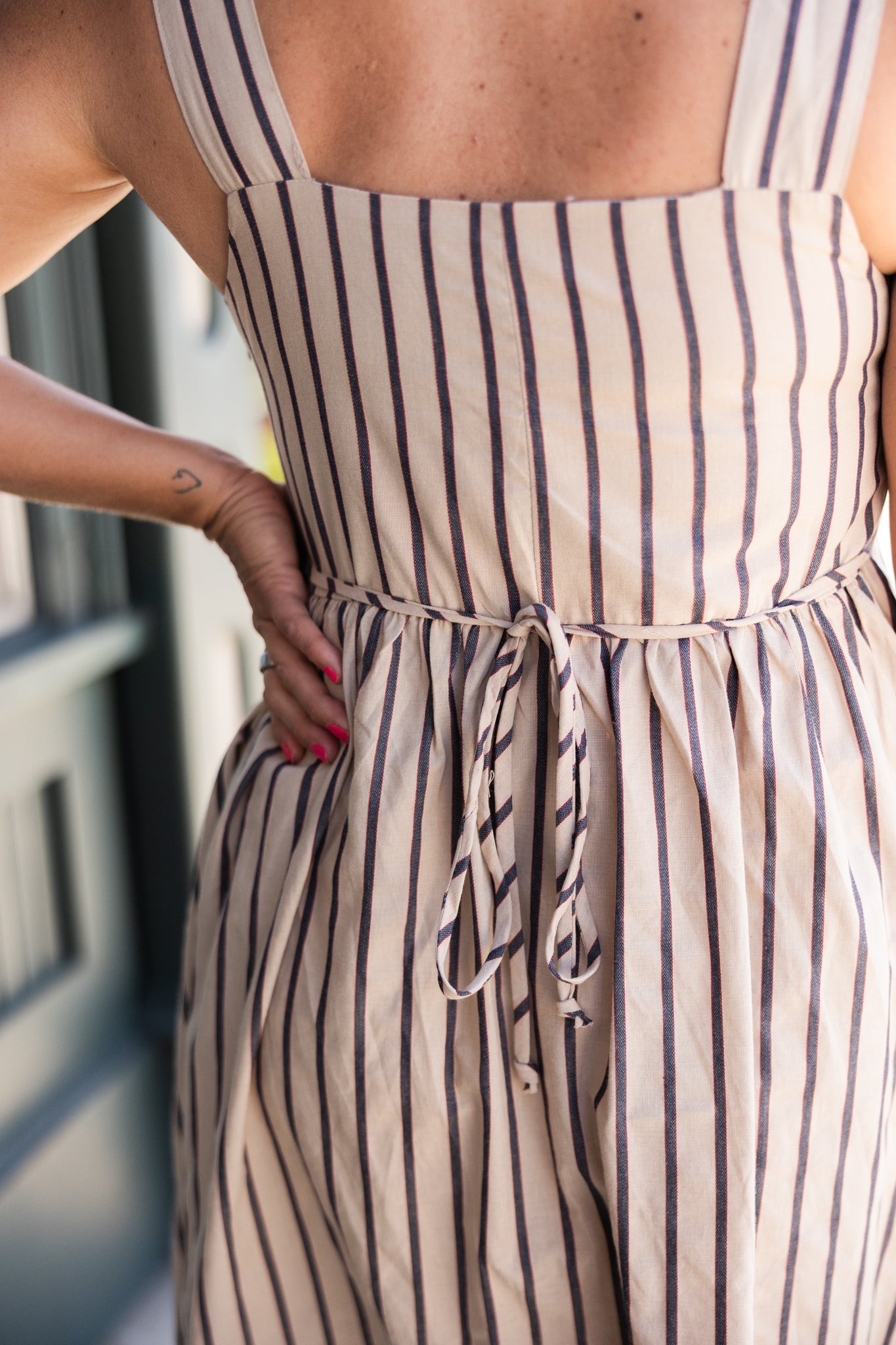 Destin Striped Midi Dress | FINAL SALE