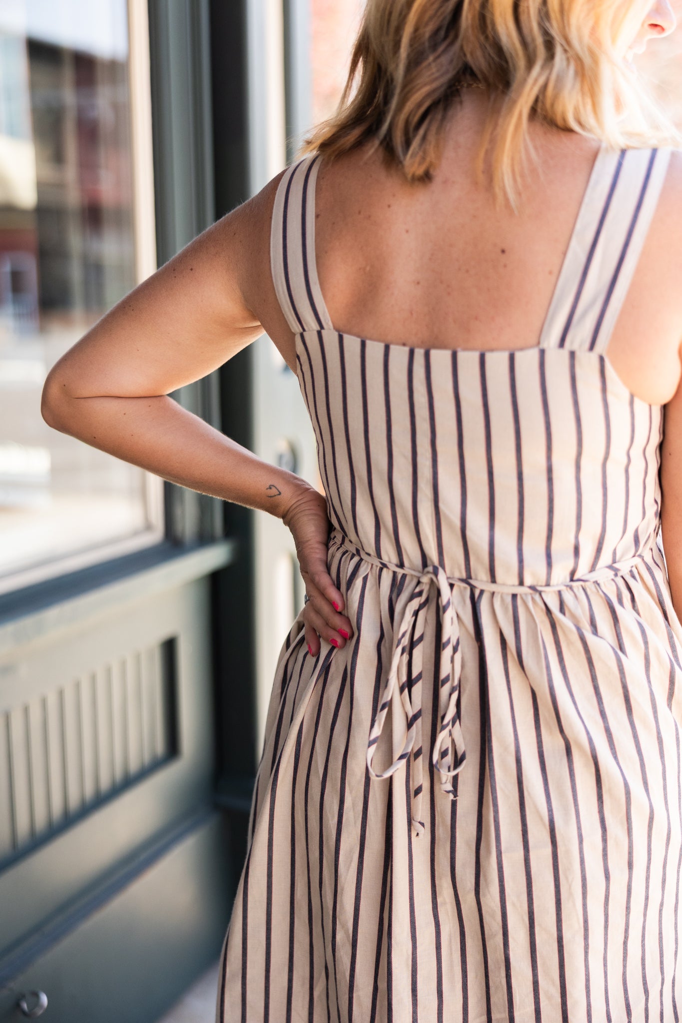 Destin Striped Midi Dress | FINAL SALE