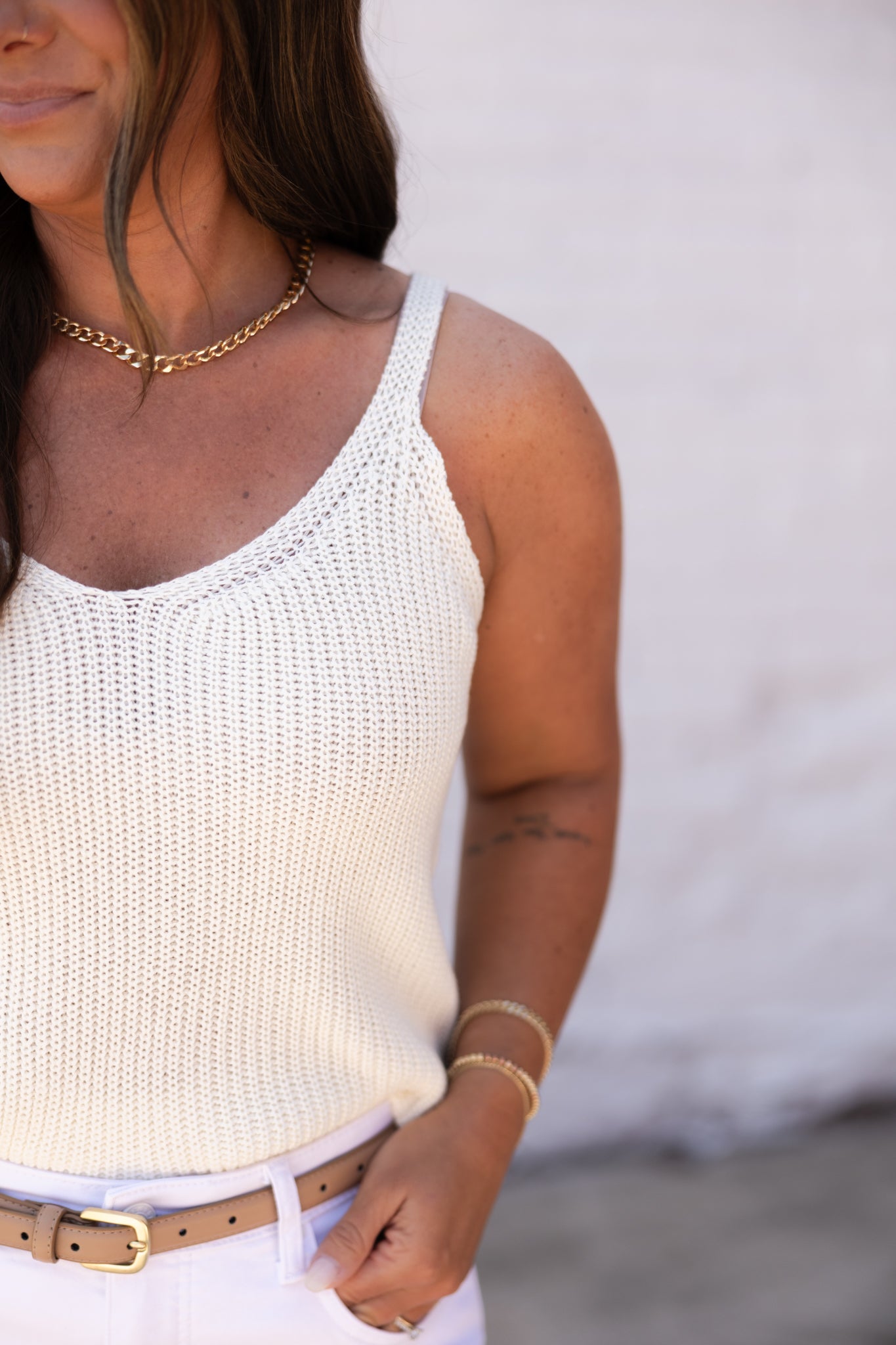 Elizabeth Sweater Tank | FINAL SALE