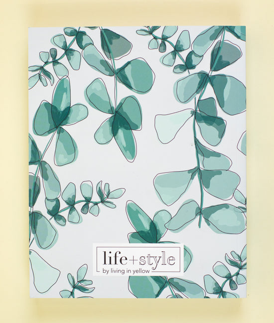 1 Year Currently I'm Gratitude Journal: Green Floral
