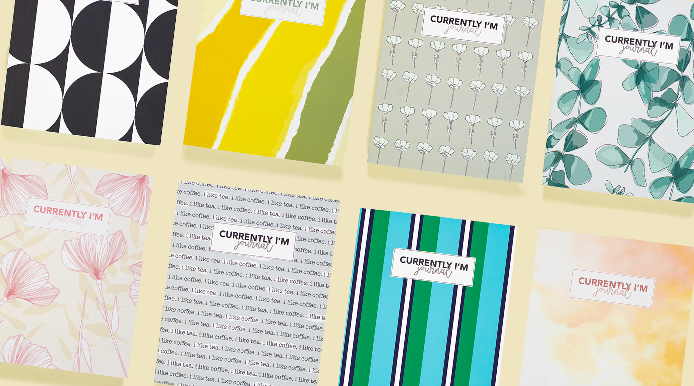 1 Year Currently I'm Gratitude Journals