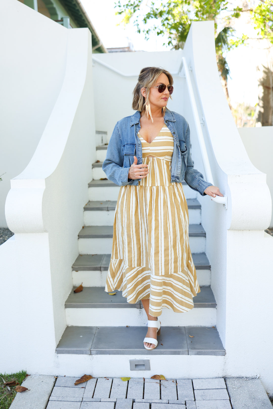 Birdie Cut Out Dress
