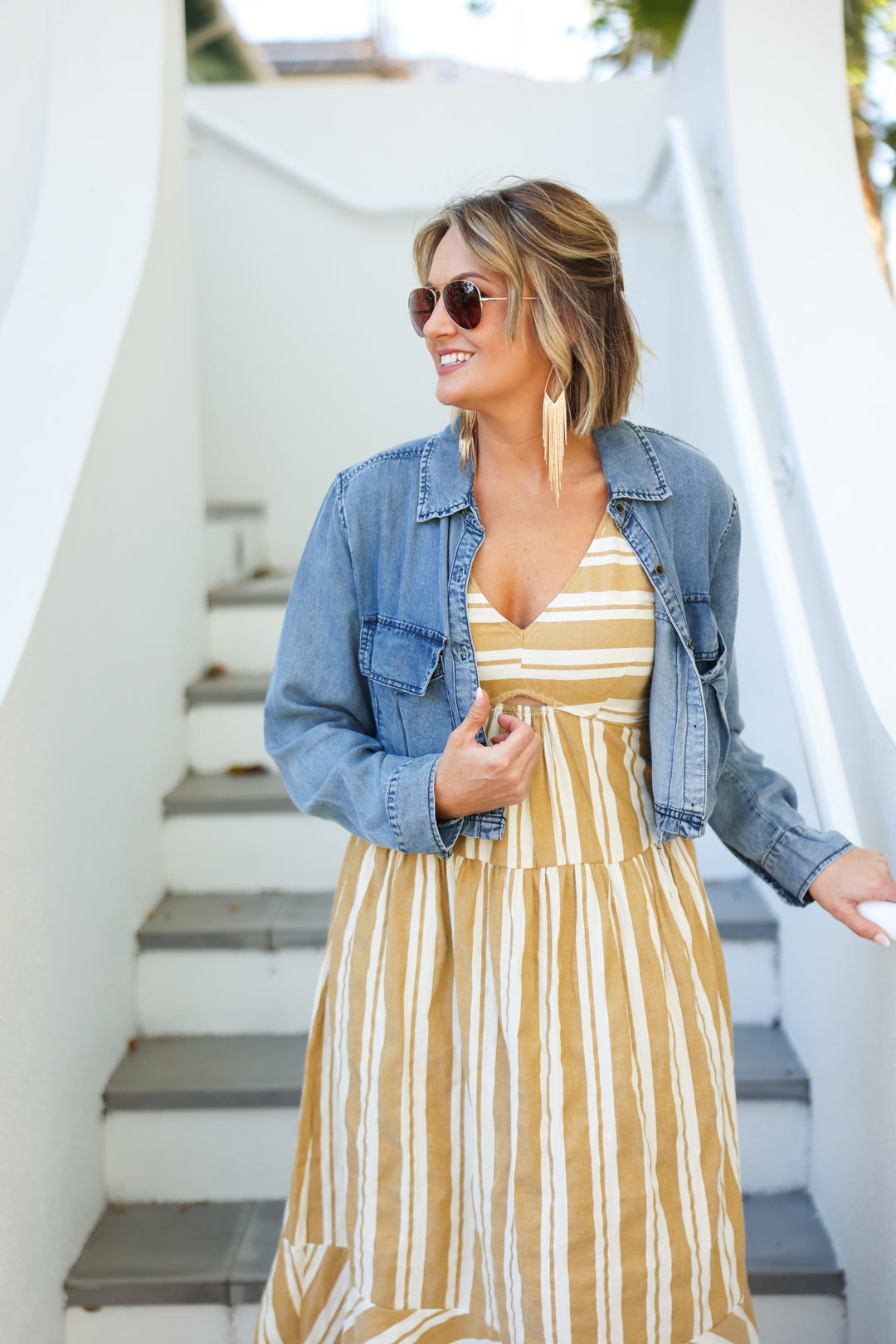 Cameron Cropped Tencel Jacket