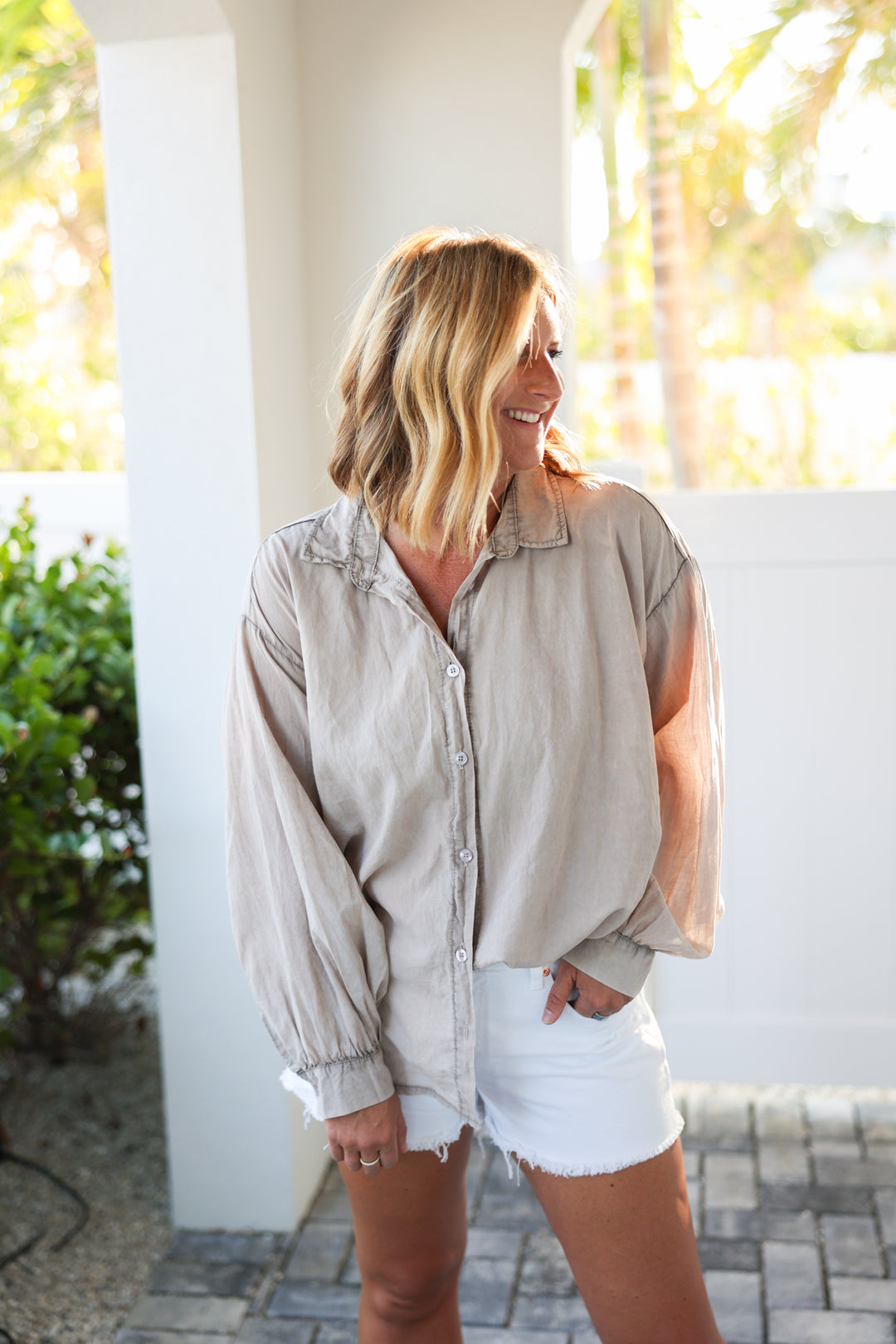 Bentley Bow Button-Up