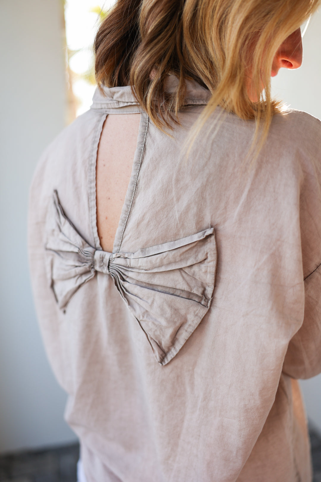 Bentley Bow Button-Up