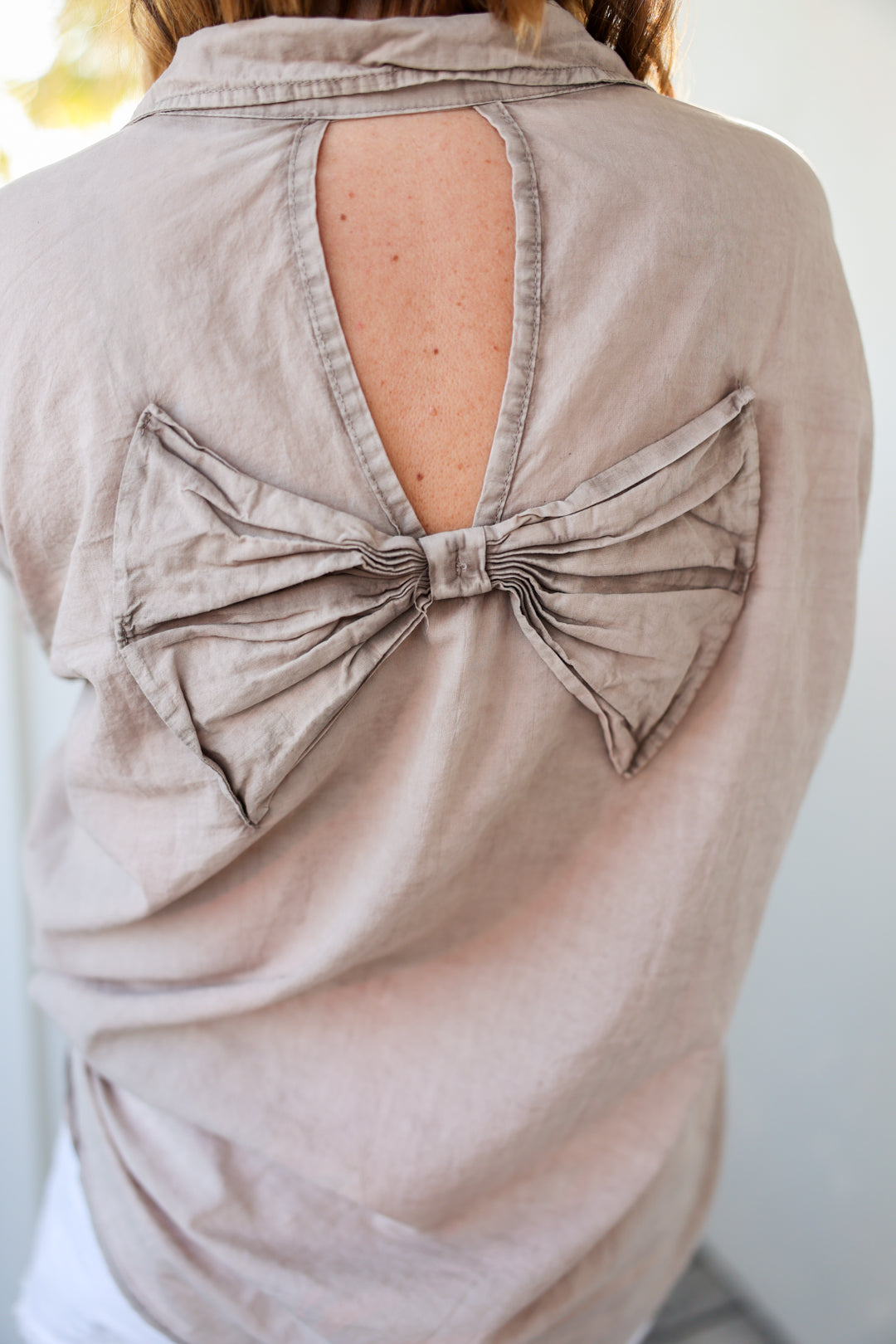 Bentley Bow Button-Up