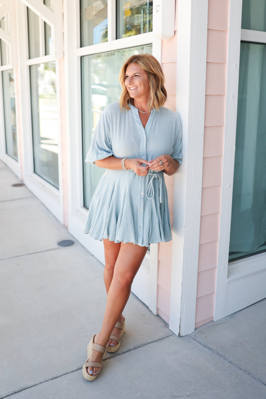 Juliet Button Up Dress